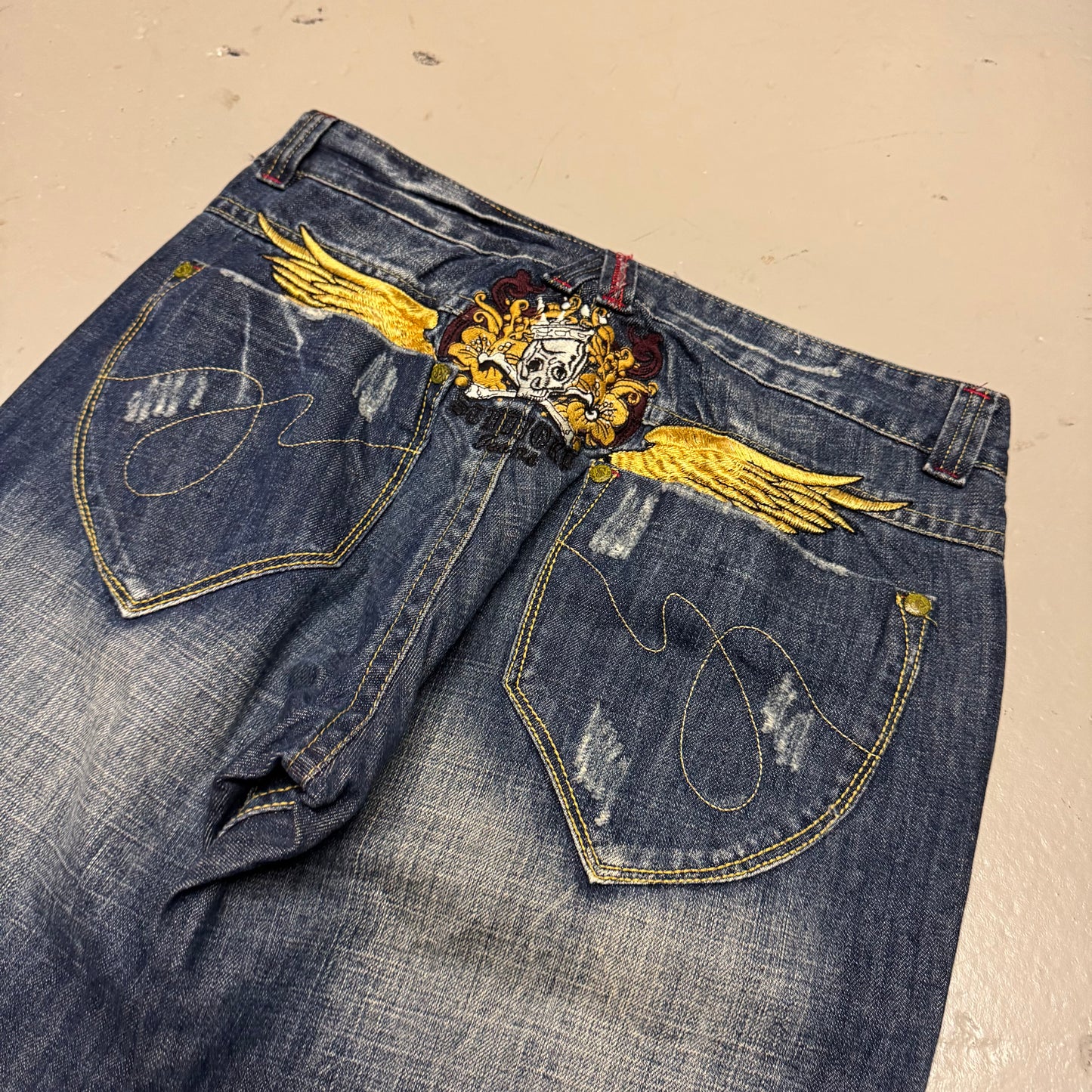2000‘s Studio R.P Baggy Hip Hop Jeans *sehr selten 34x32