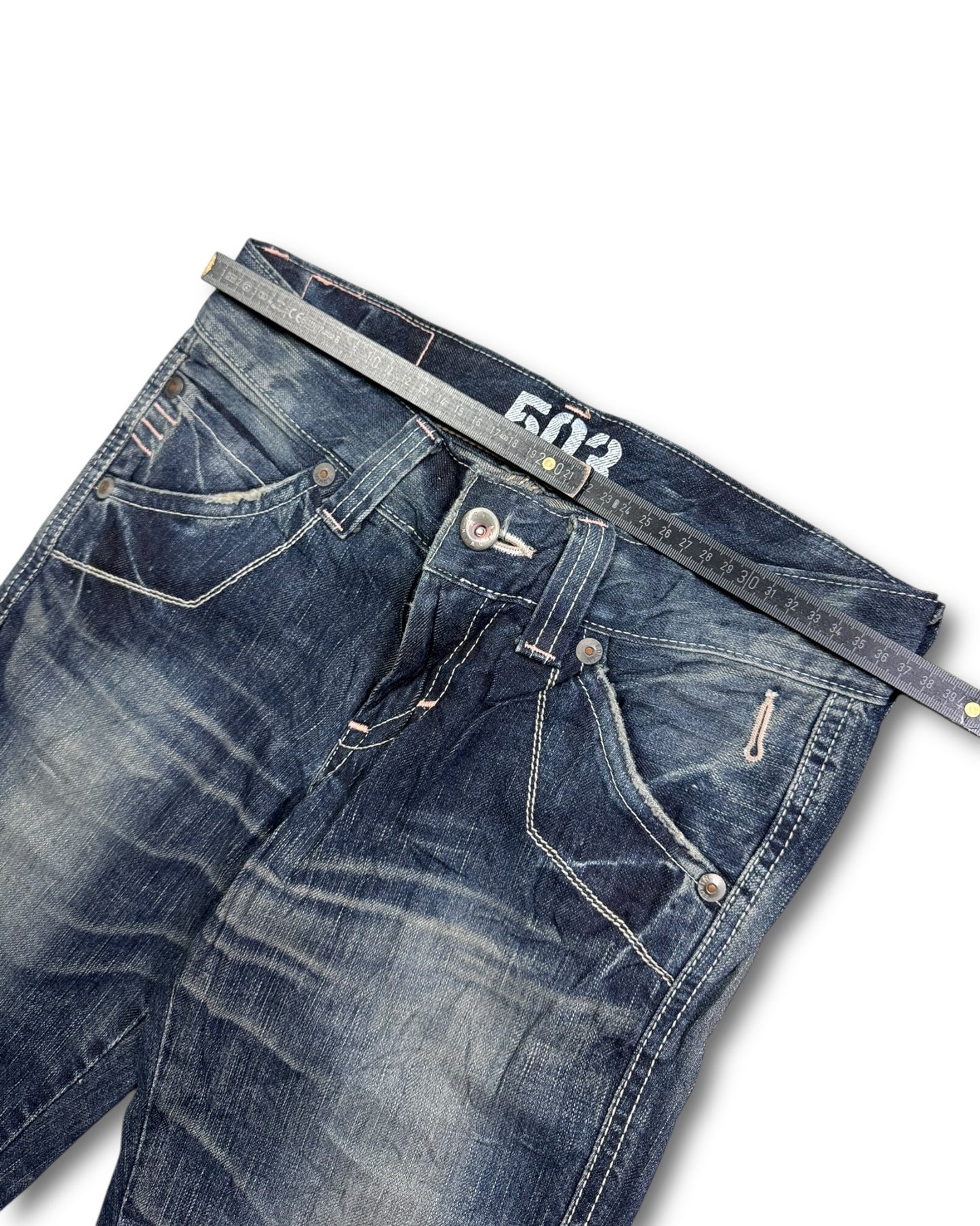 2000's Edwin Low Waist/Bootcut Japanese Jeans Women's *very rare 28x30 (S)