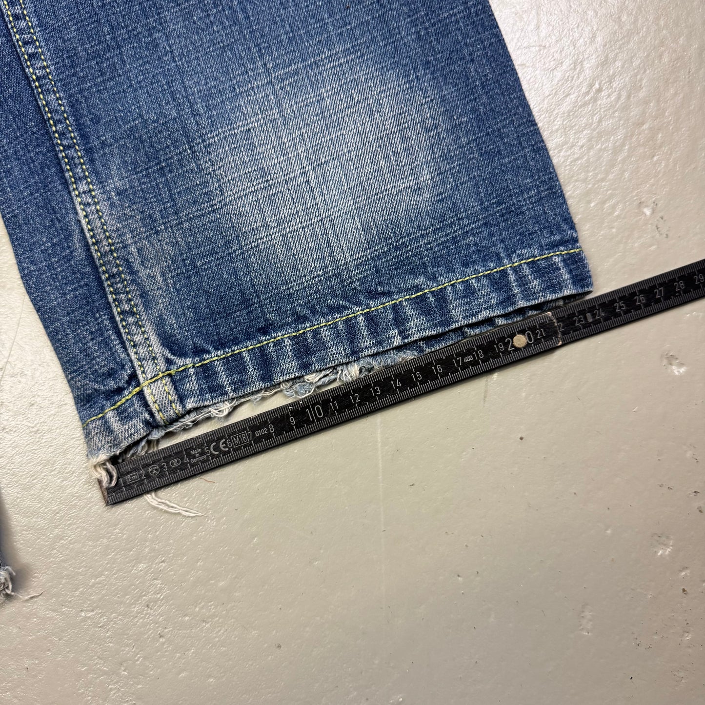 2000’s P.Miller Hip Hop Baggy Jeans *very rare 32x32