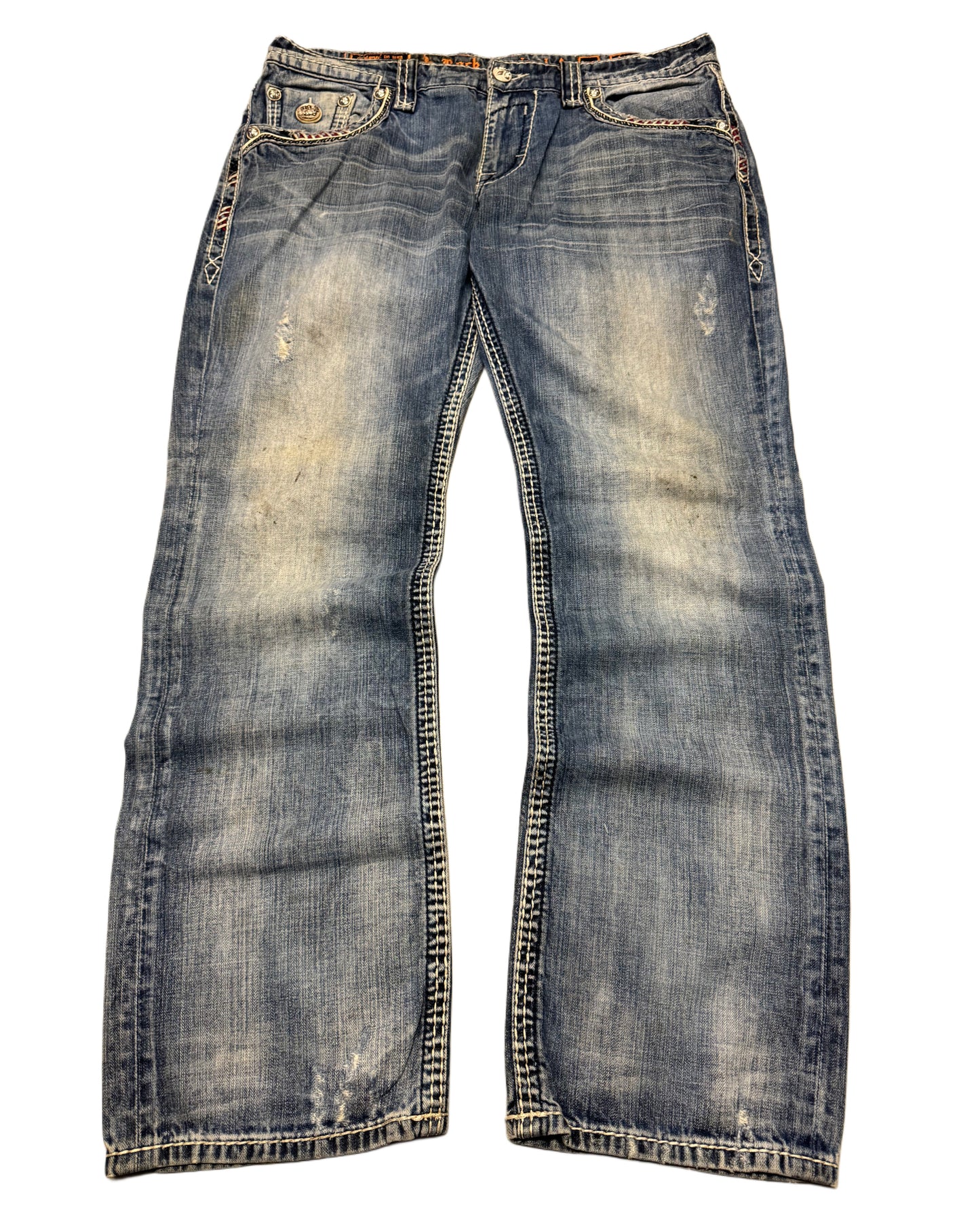 2000‘s Rock Revival Baggy Jeans *sehr selten 38x34