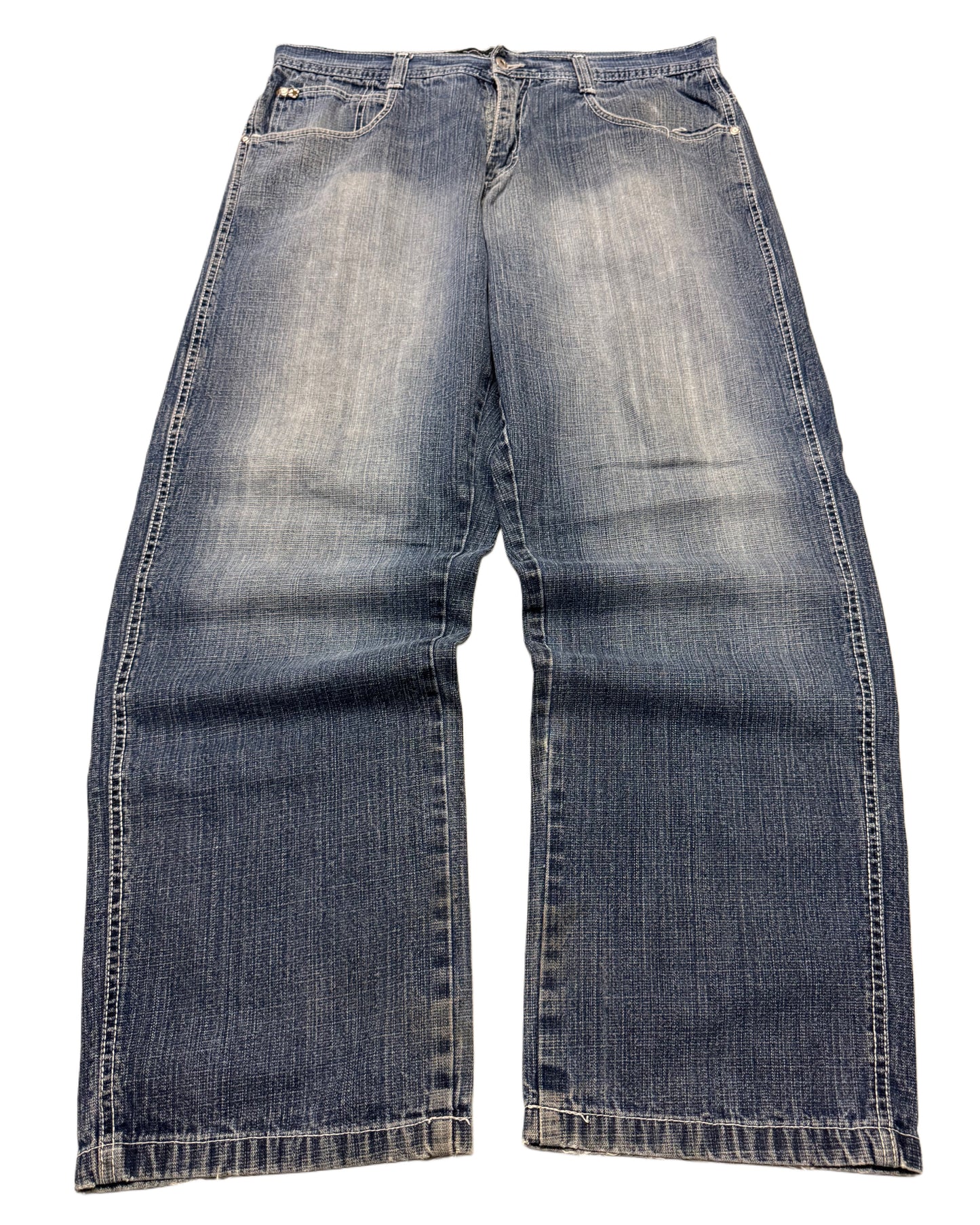 2000‘s Southpole Hip Hop Baggy Jeans *rare 38x32