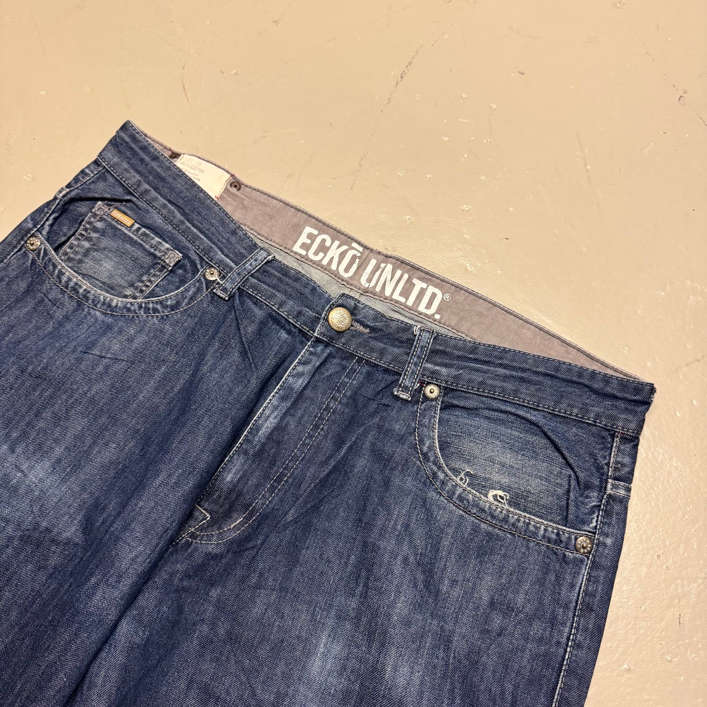 2000‘s Eckō Unltd. Hip Hop Baggy Jeans *selten 38x33