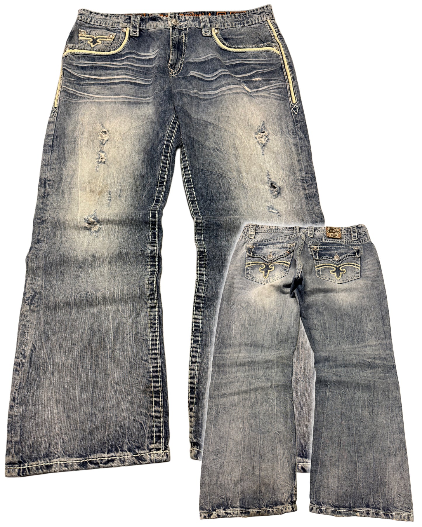 2000‘s Rock Revival Baggy Jeans *sehr selten 38x32