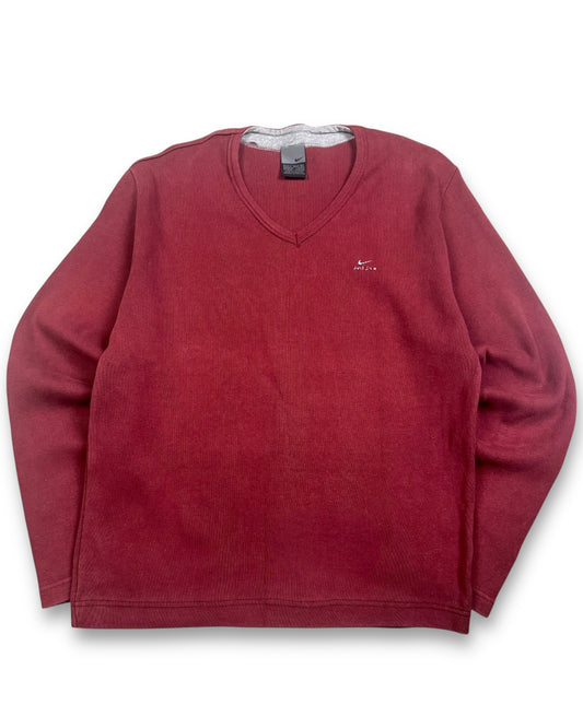 2000‘s Nike V-Neck Sweater Heavy Cotton (L)