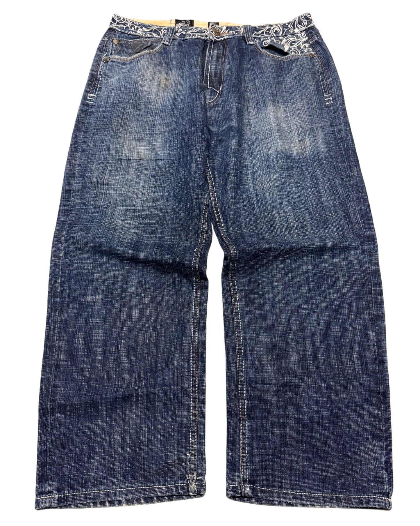2000‘s Delf Hip Hop Baggy Jeans *rare 36x30
