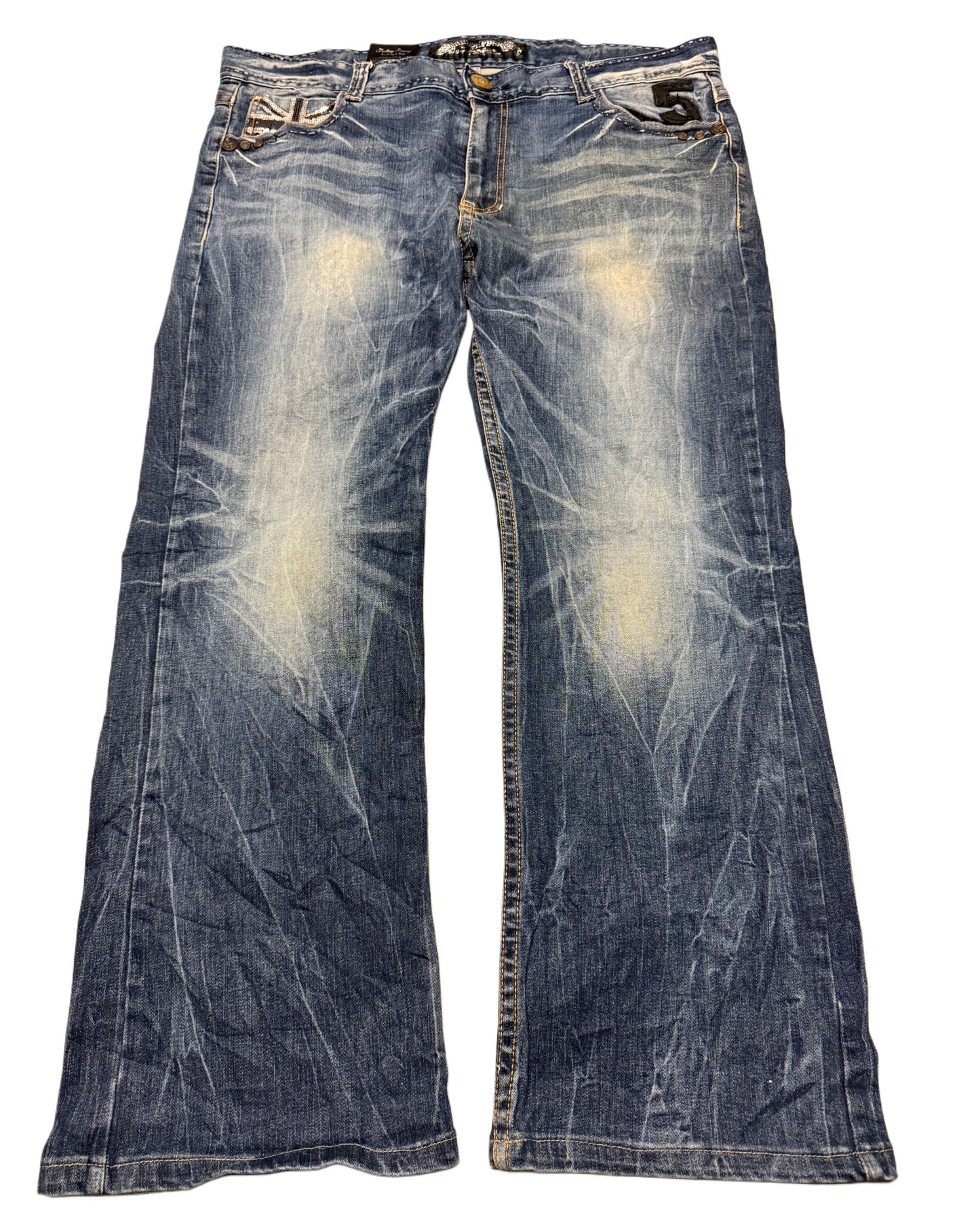 2000‘s Red Pepper Japanese Baggy Bootcut Jeans *sehr selten 38x30