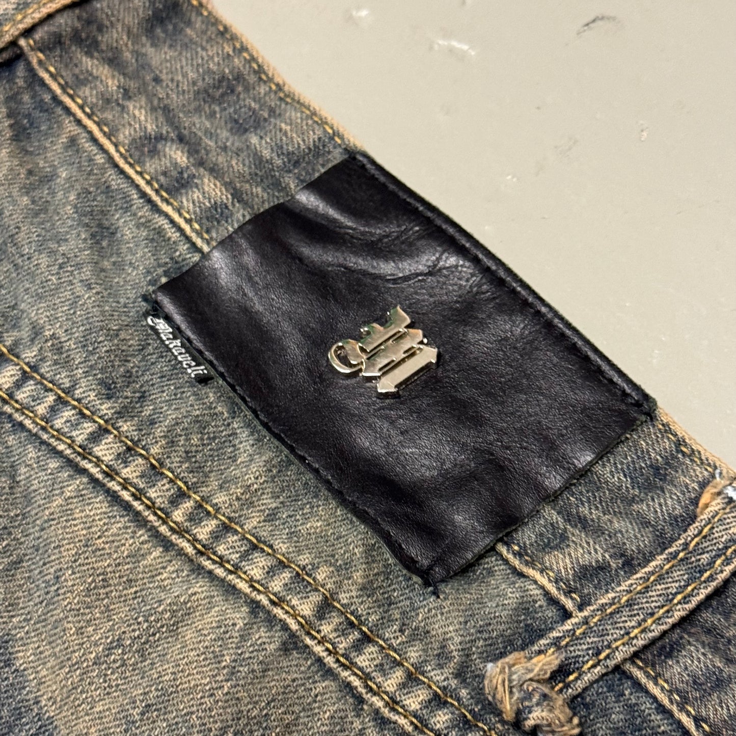 2000‘s Makaveli Hip Hop Baggy Jeans Vintage/Y2K *very rare 36x34