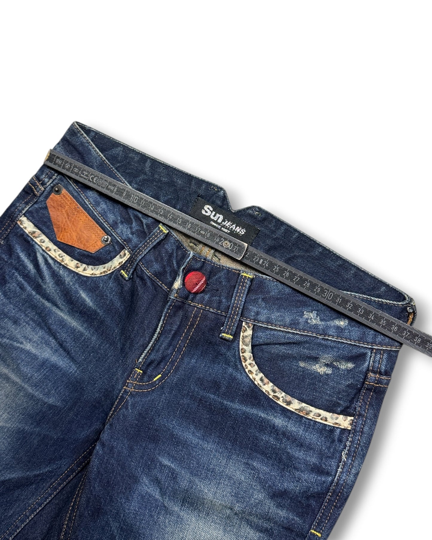 2000's Sun Low Waist/Bootcut Japanese Archive Jeans Women's *very rare 28x30 (S)