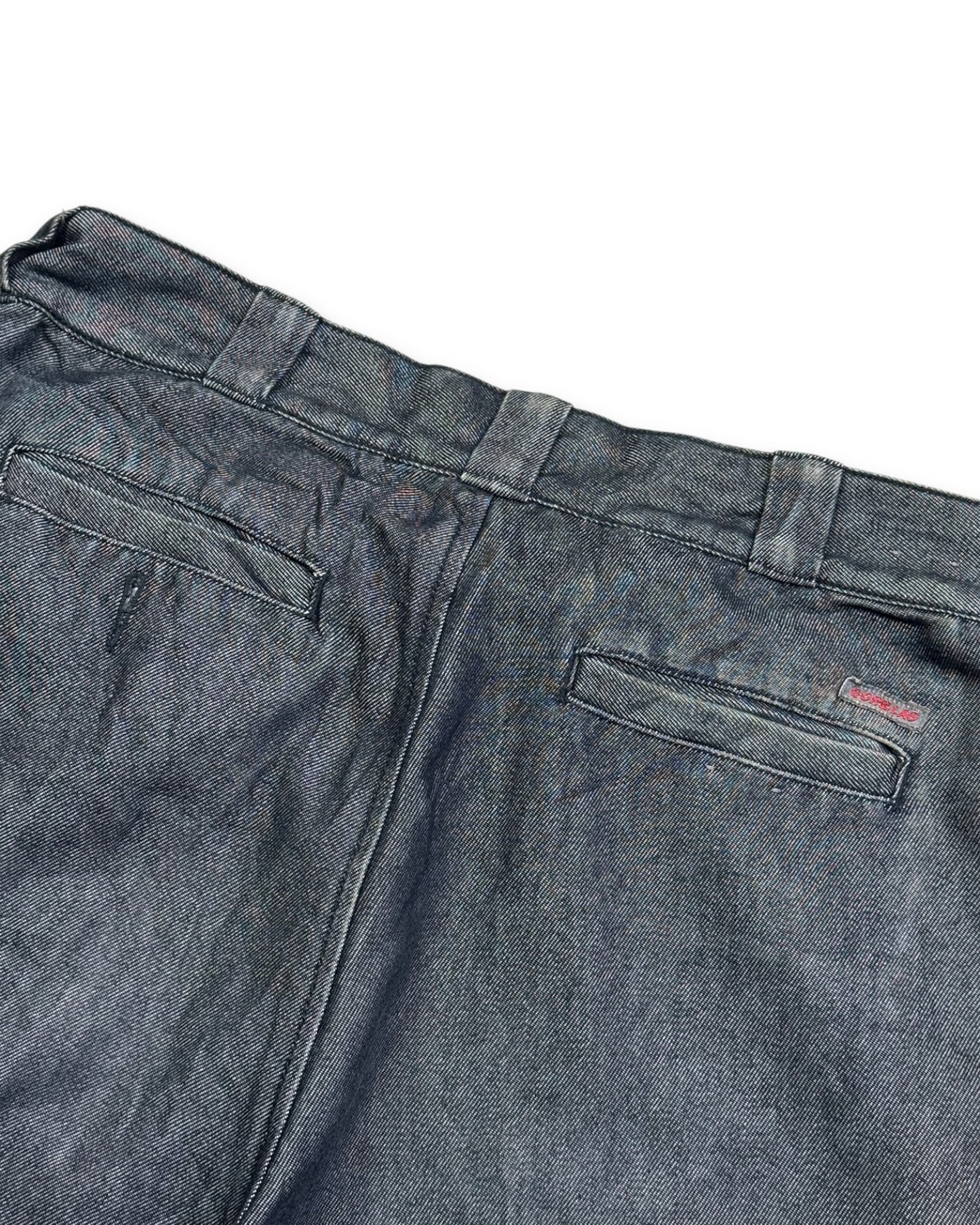 2000's Gorilla Baggy Shiny Hip Hop Pants *very rare 32x34 (M)