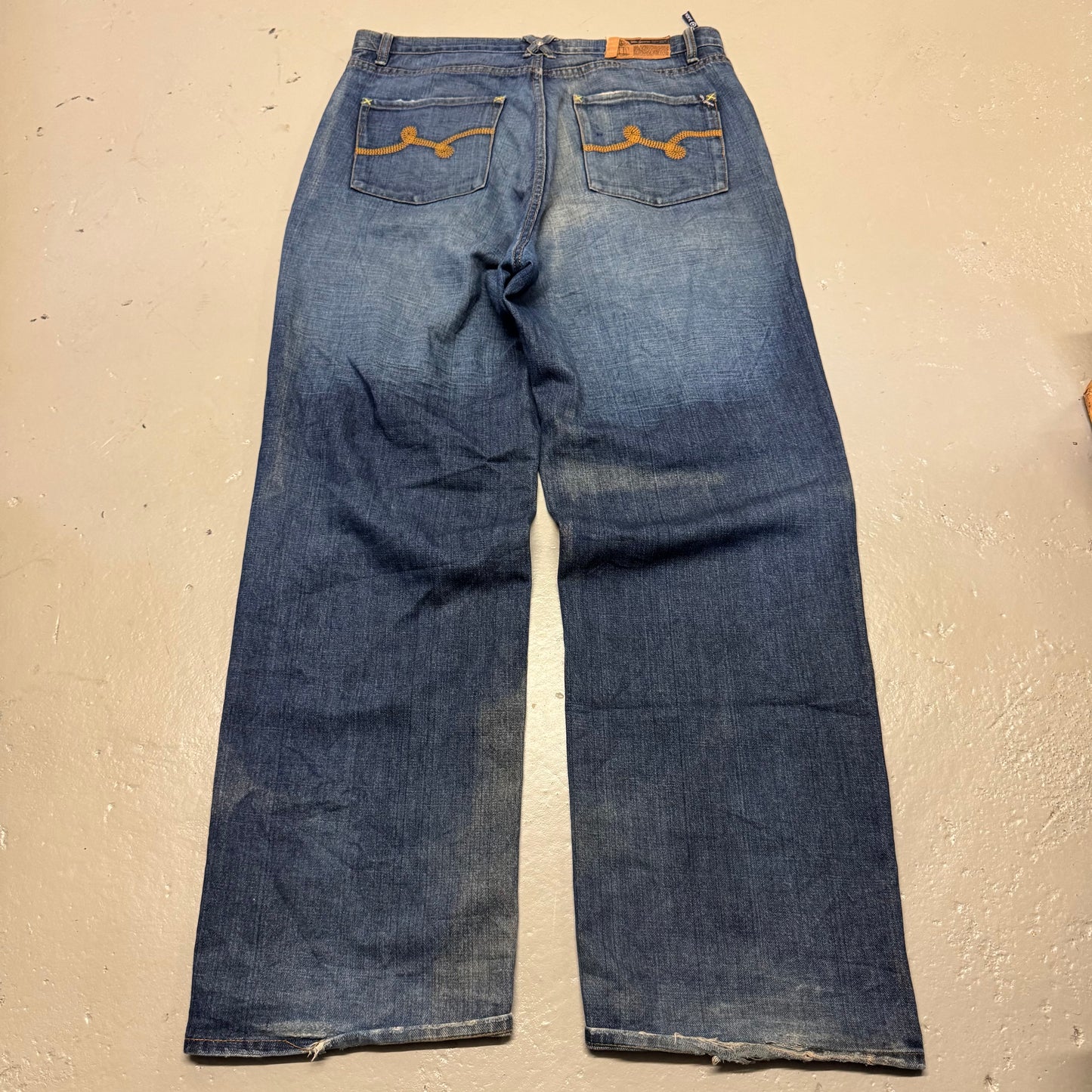 2000‘s LRG Hip Hop Baggy Jeans *rare 36x34