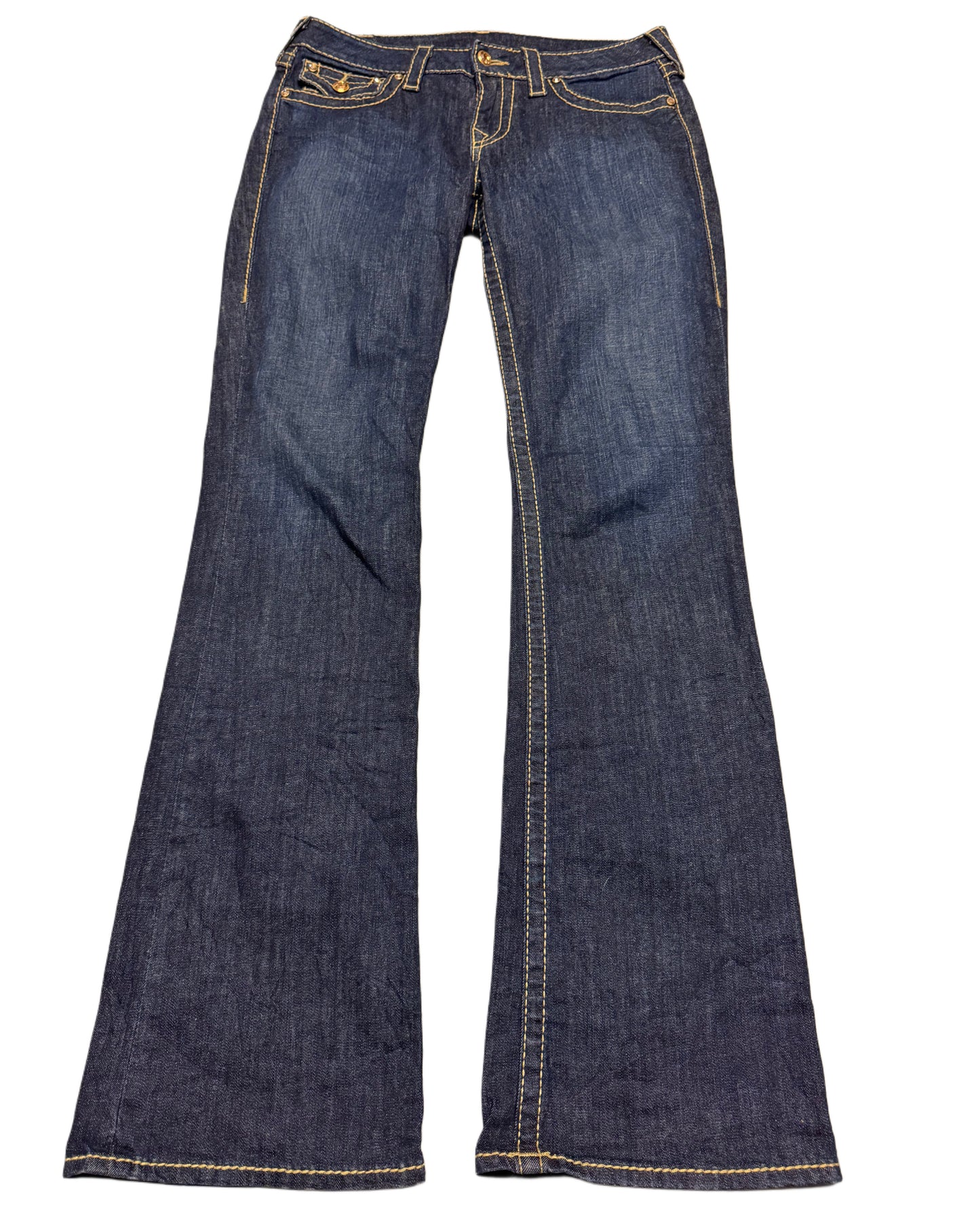 2000‘s True Religion Low Waist/Flared Jeans Women‘s 30x32