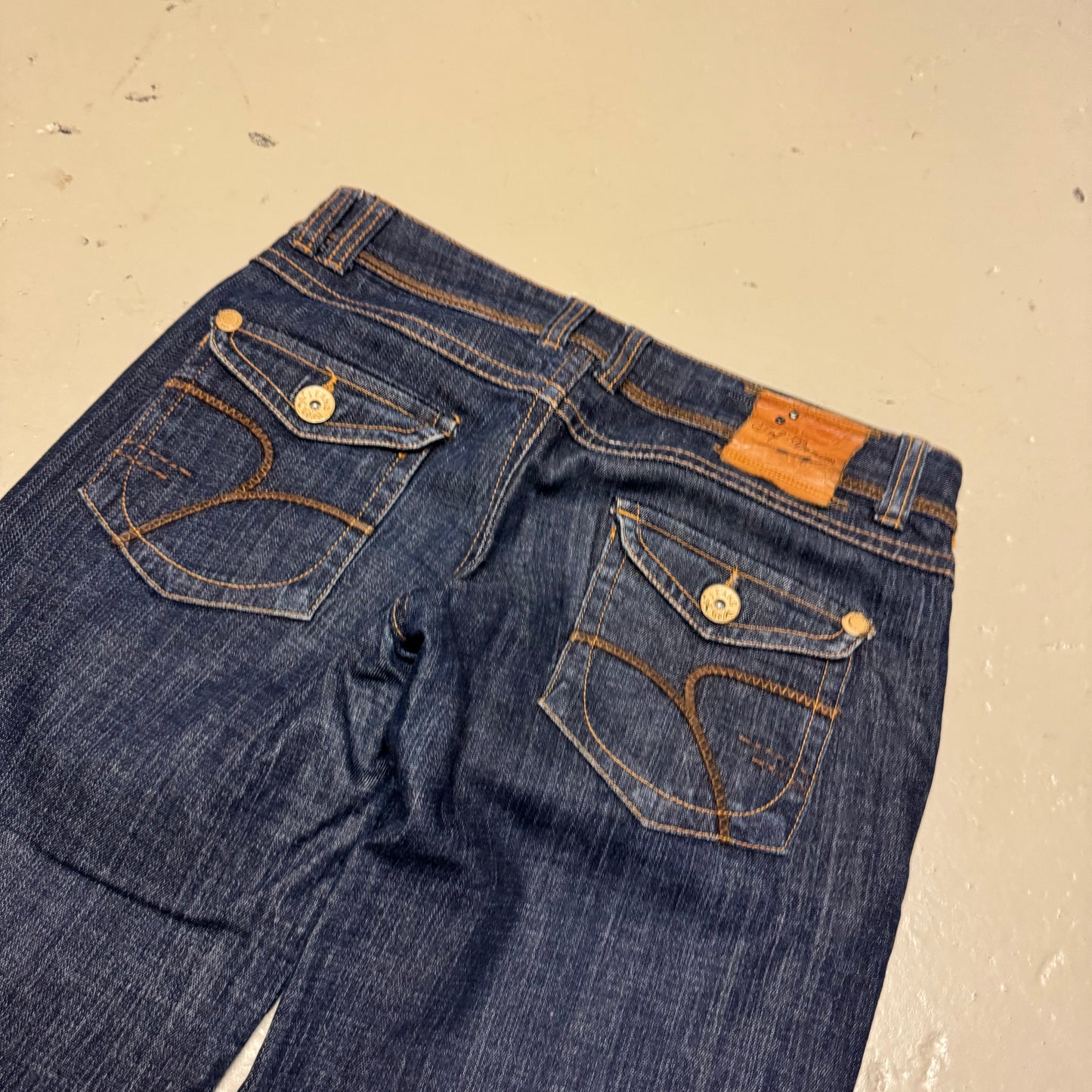 2000‘s Trf Denim Bootcut Low Waist Jeans Women‘s 32x28