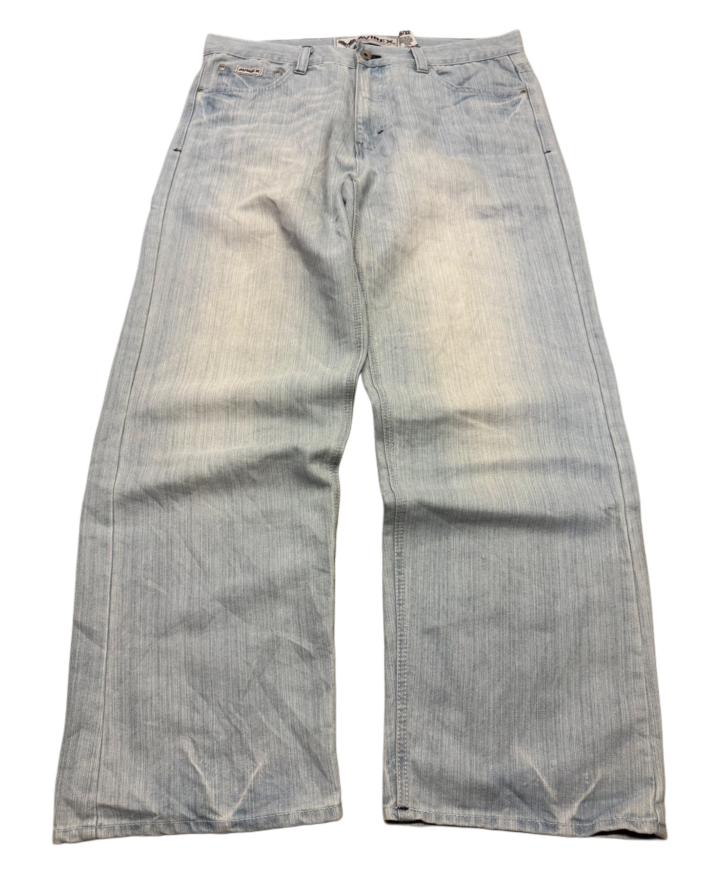 2000‘s Avirex Baggy Jeans *very rare 36x32