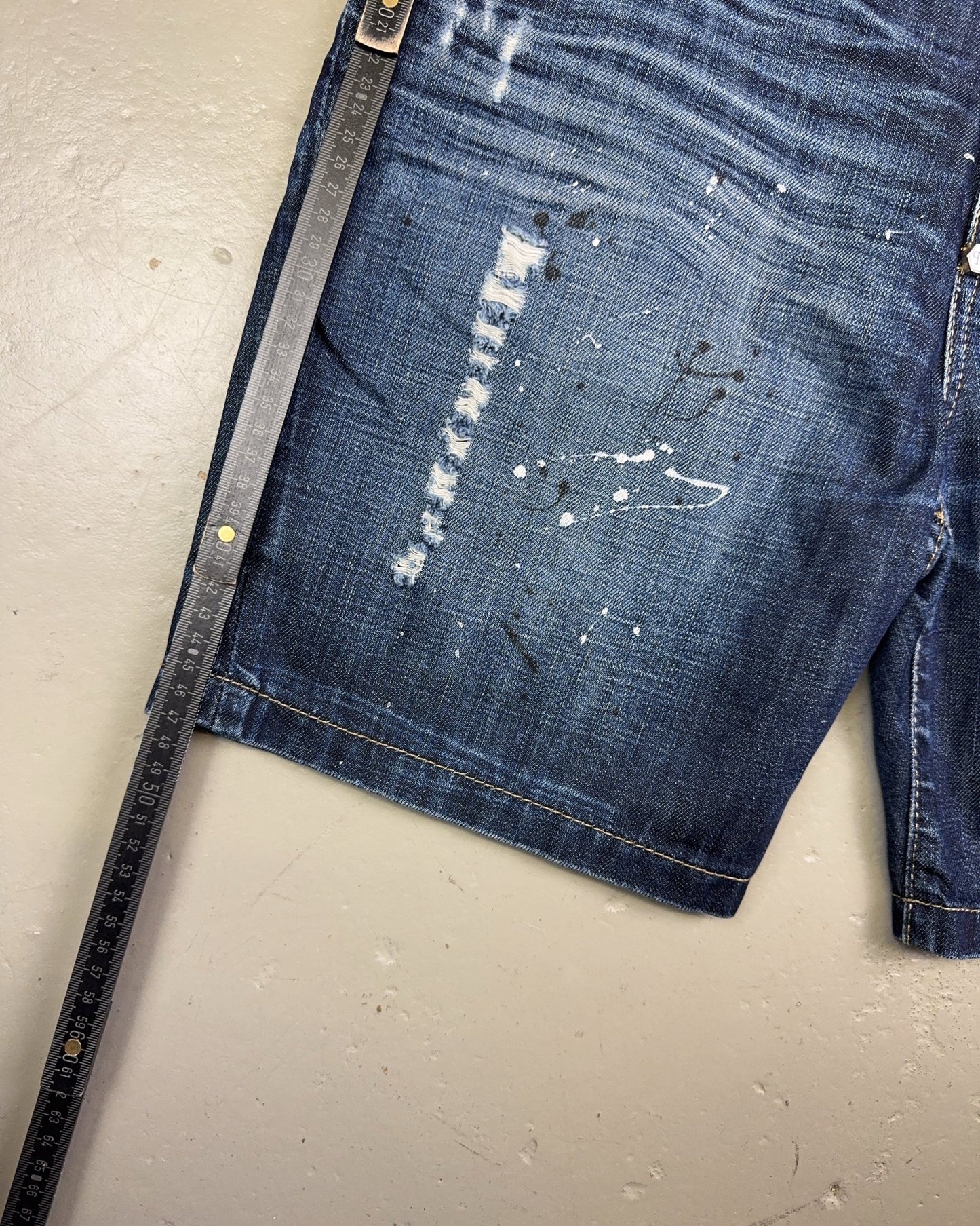 2000's Philipp Plein Jeans Shorts *rare W33 (L)