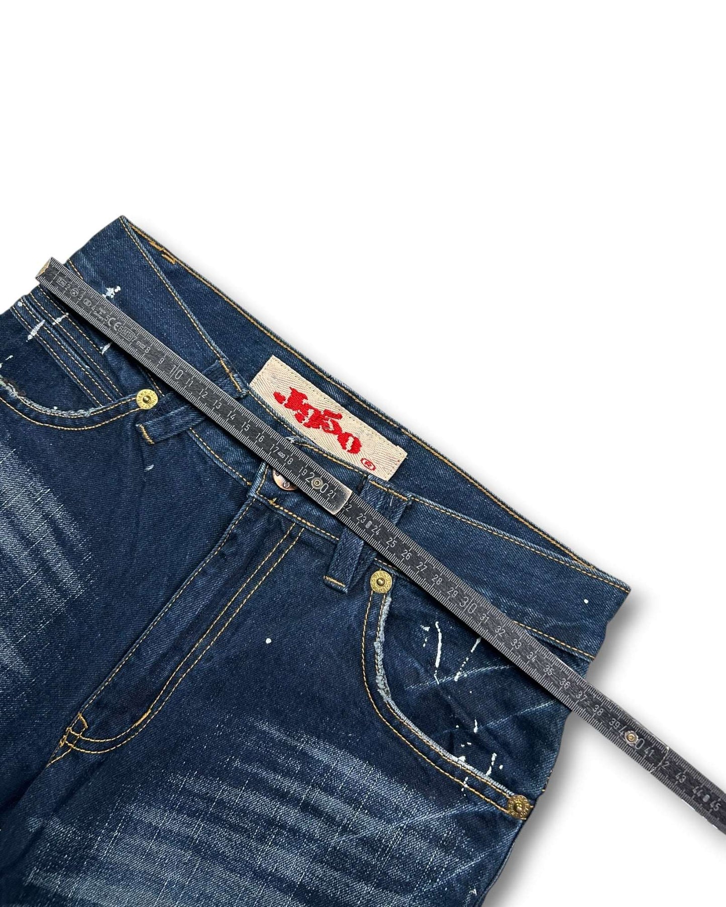 2000's Jizo Straight/Baggy Japanese Archive Jeans *very rare 28x28 (S)