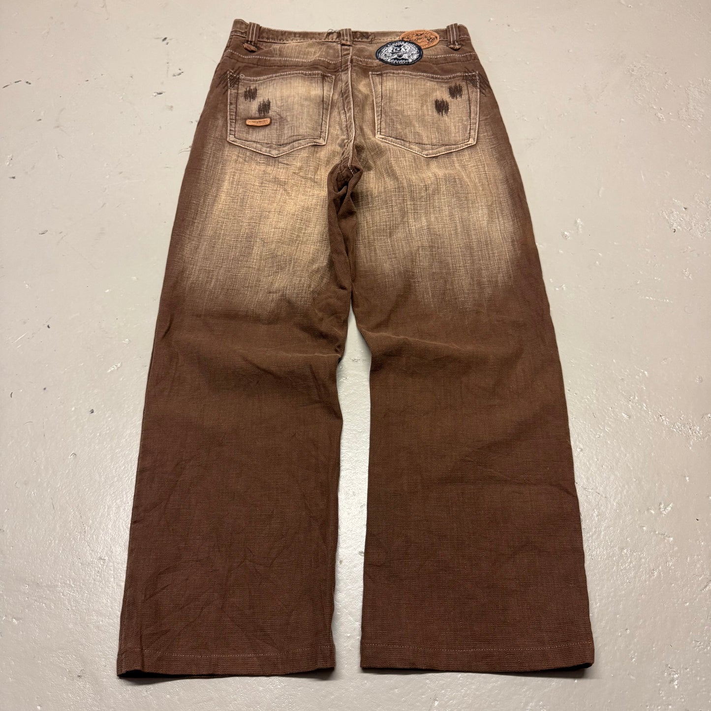 2000‘s Akademiks Hip Hop Baggy Jeans *very rare 32x30
