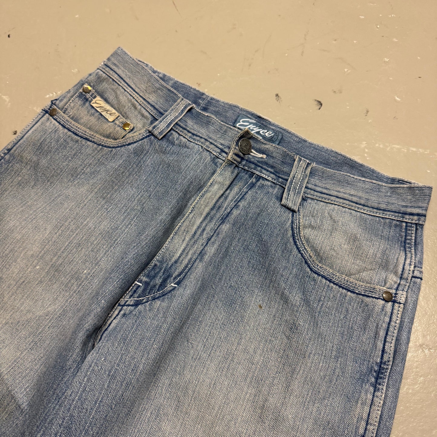 2000‘s Enyce Hip Hop Baggy Jeans *rare 30x32