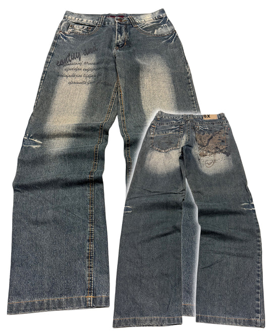 2000's One-Tex Japanese Baggy Jeans 29x30