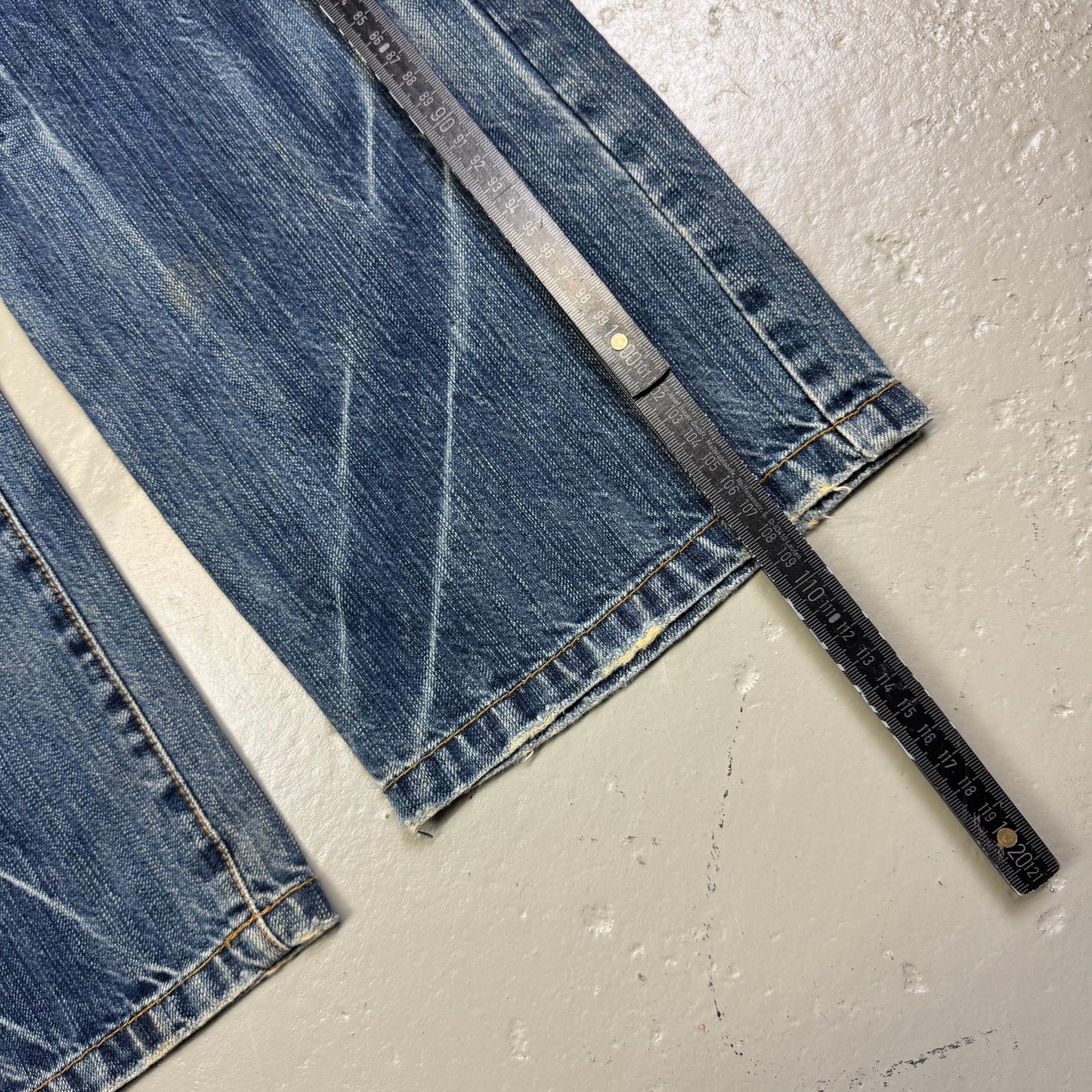 2000‘s Stockton Japanese Baggy/Straight Jeans *rare 31x32