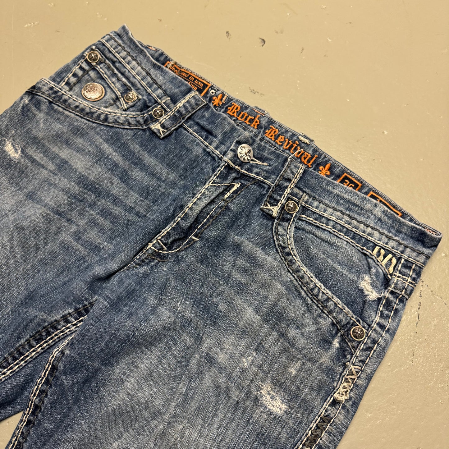 2000‘s Rock Revival Baggy Jeans *selten 36x30
