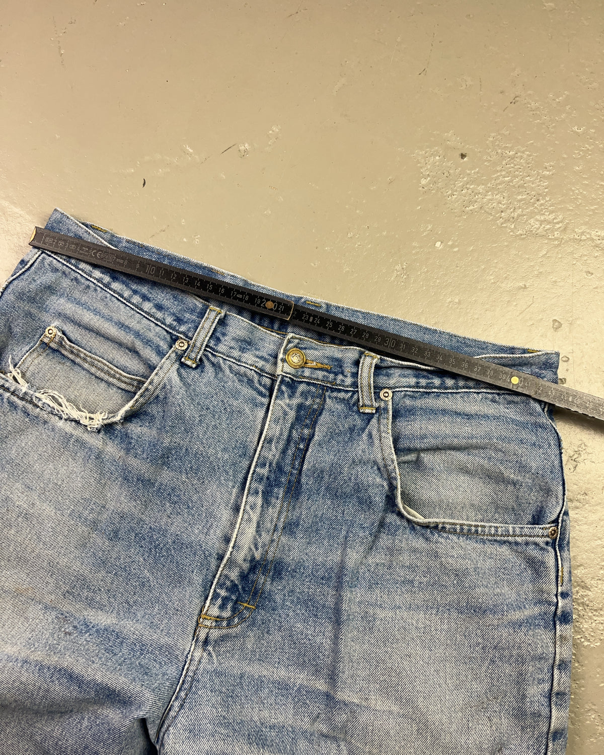 2000's European Street Straight Jeans *rare 34x34 (L)