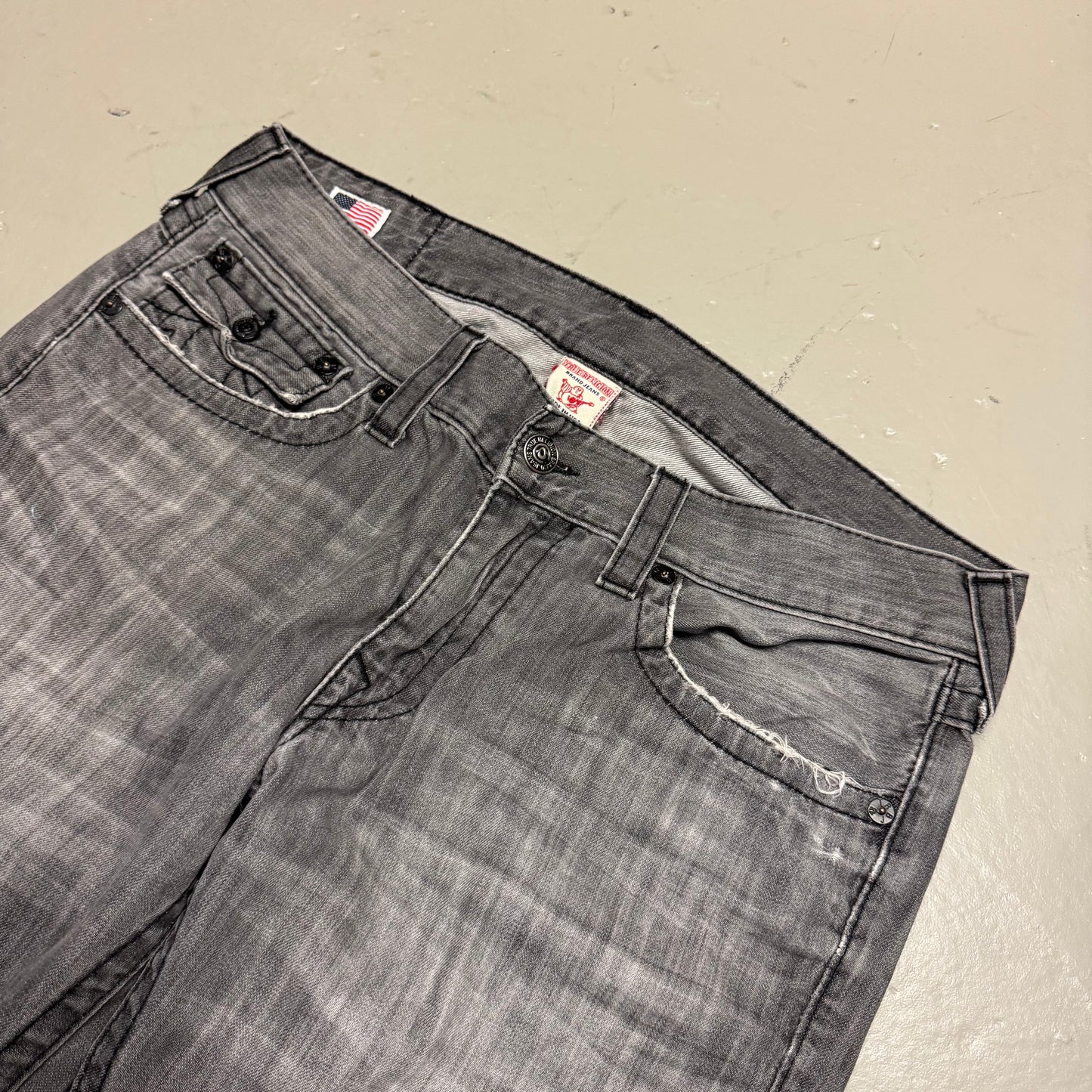 2000‘s True Religion Ricky Baggy Jeans *selten 36x32