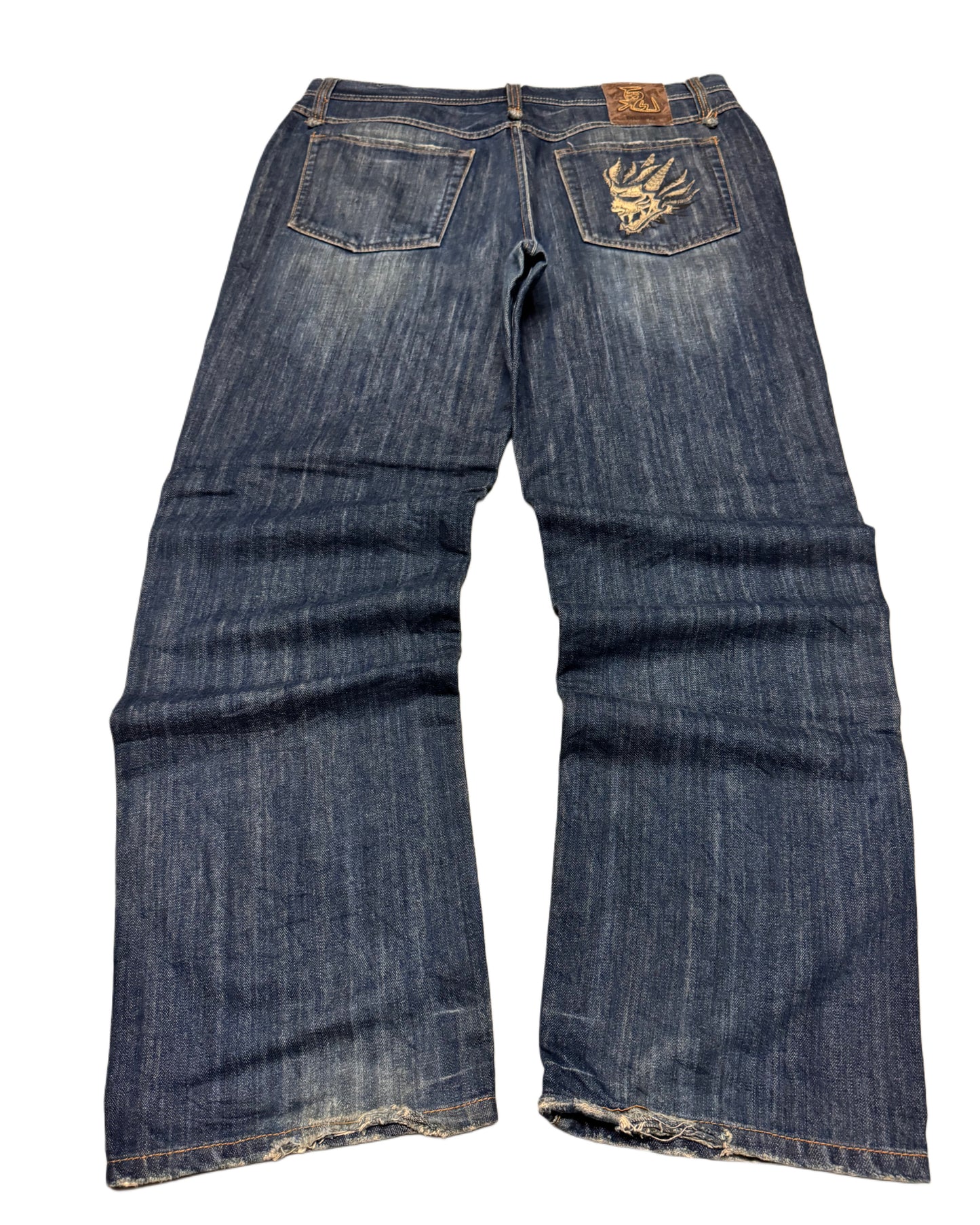 2000‘s Oniarai Japanese Baggy Jeans *rare 38x34