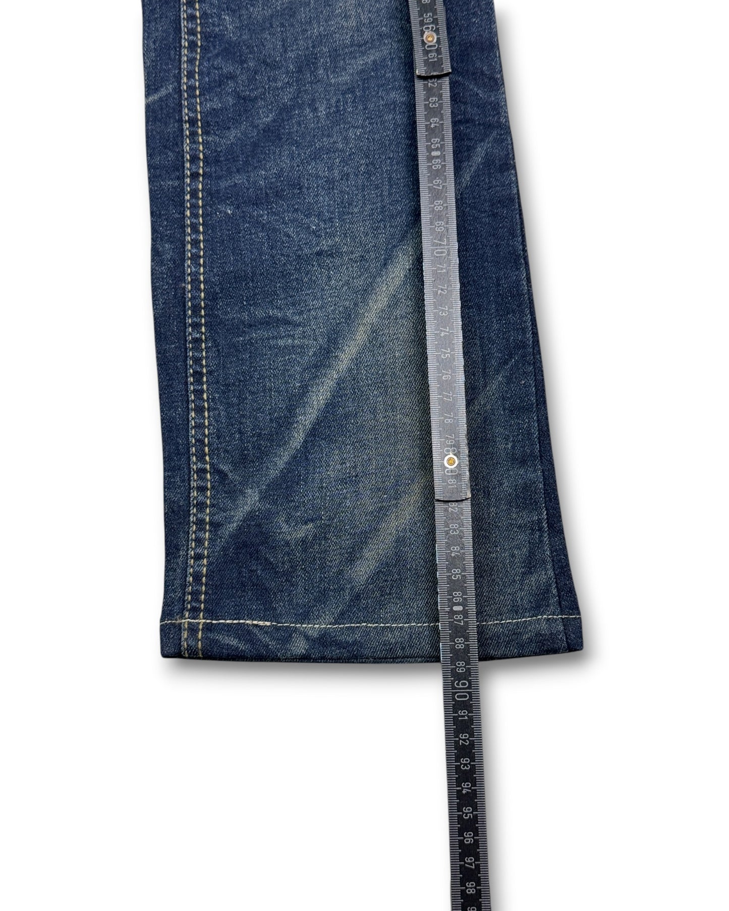 2000's Lolita Low Waist/Bootcut Japanese Archive Jeans Women's *very rare W27 (S)