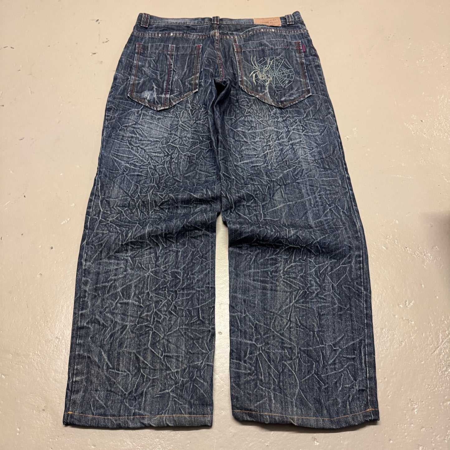 2000‘s Uncle Spider Baggy Jeans *rare 36x31