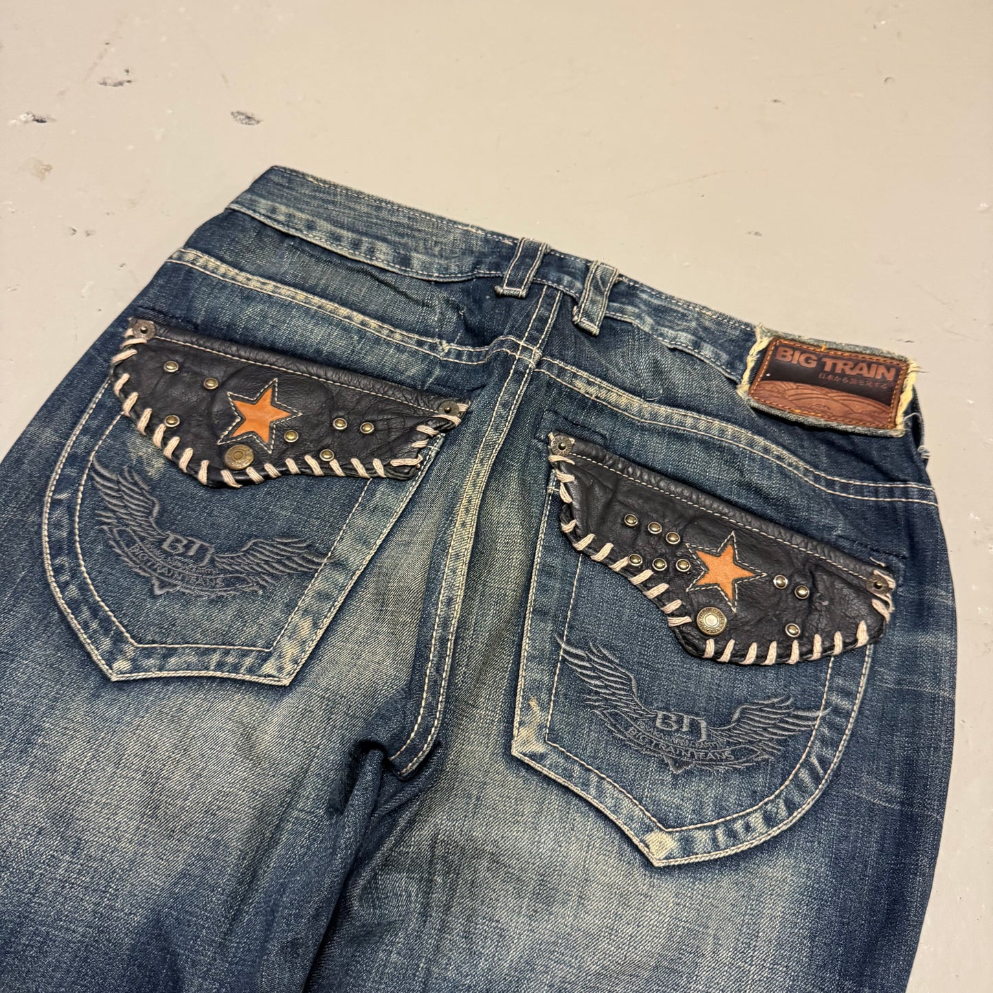 2000‘s Big Train Japanese Archive Straight Jeans *very rare 30x32