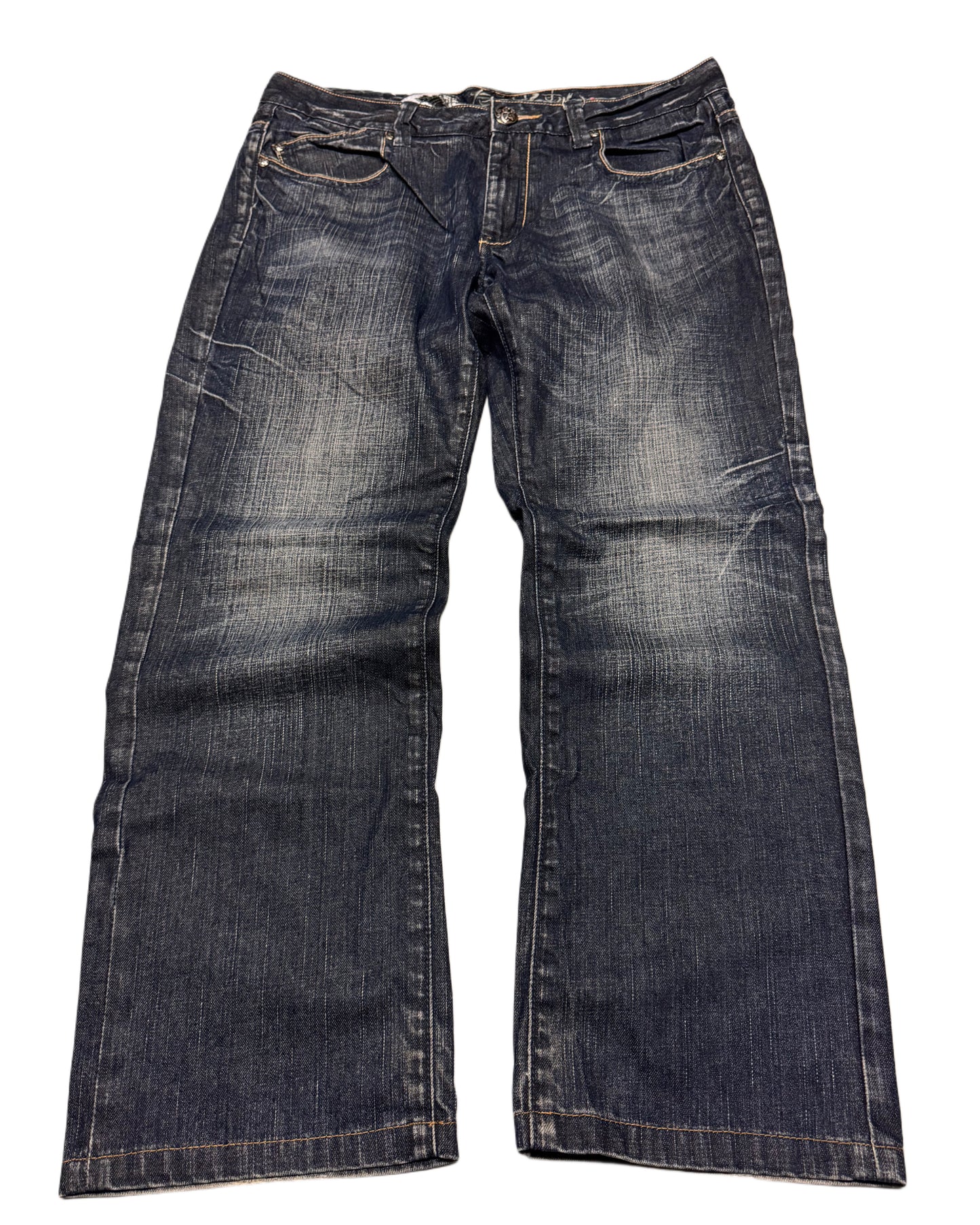 2000‘s Big Train Japanese Baggy Jeans *rare 36x30