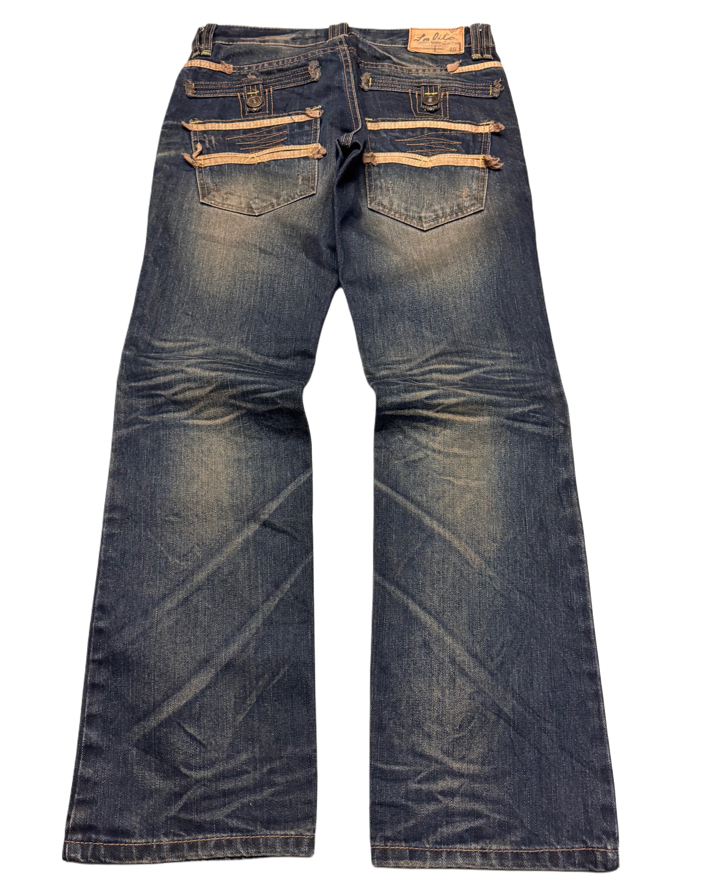 2000‘s Lolita Japanese Straight Jeans *sehr selten 29x29
