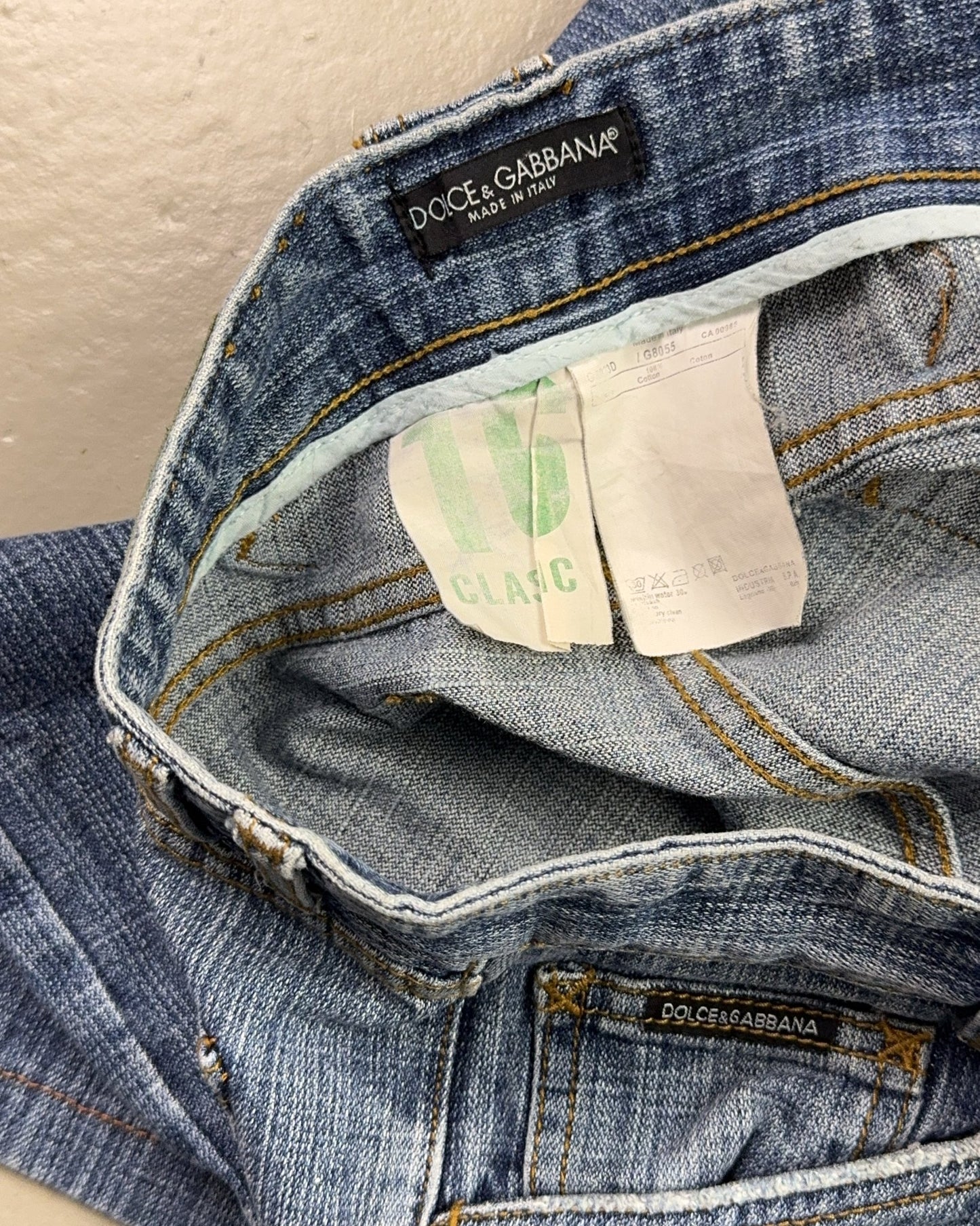 2000's Dolce & Gabbana Straight Jeans *rare 32x30 (M)