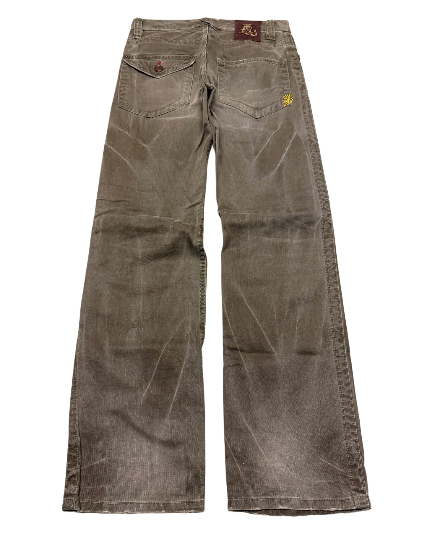 2000‘s Oniarai Japanese Baggy/Straight Jeans *rare 30x32