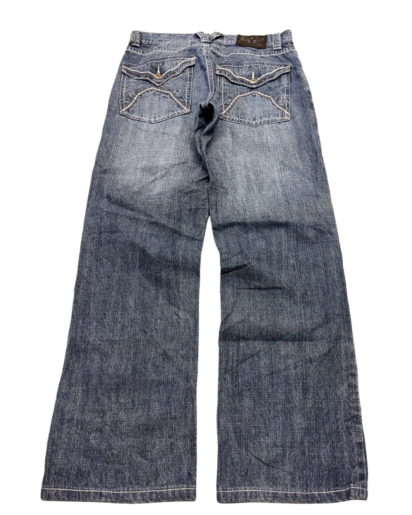 2000‘s Illegal Raw Baggy Jeans *rare 30x30