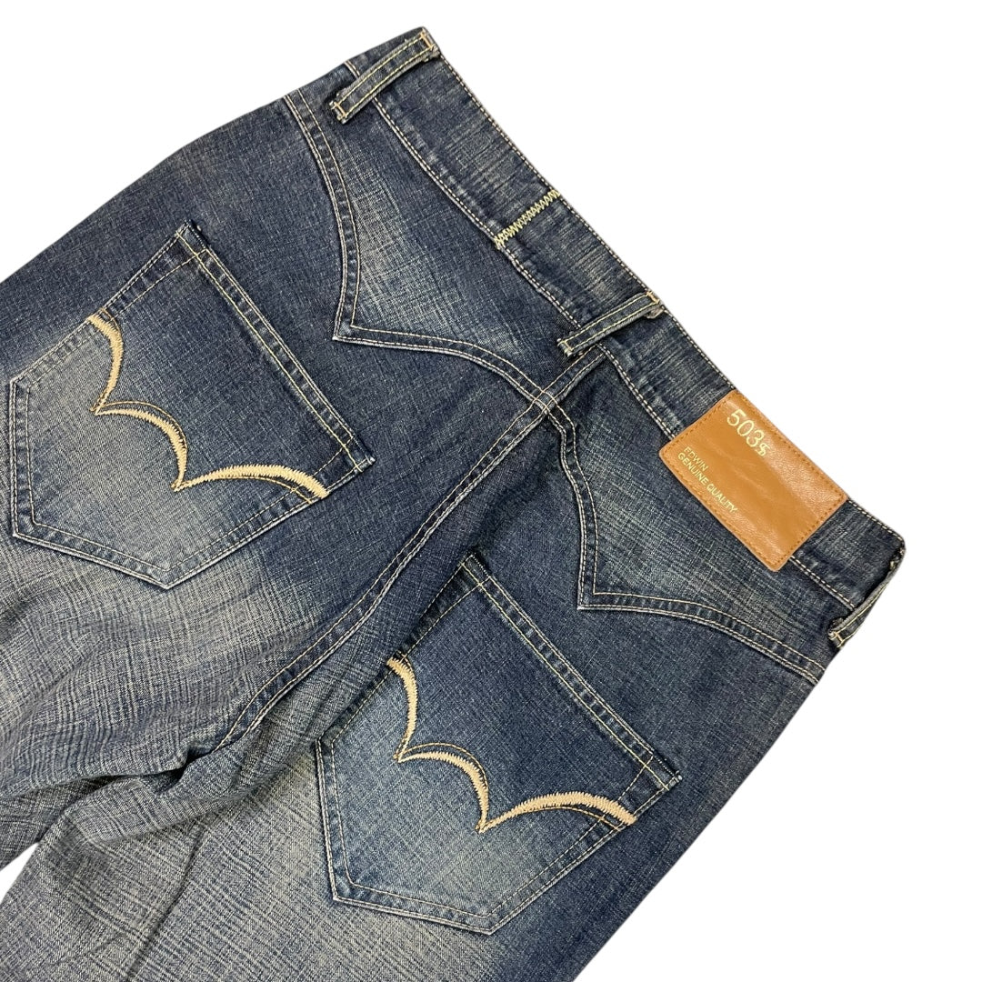 2000‘s Edwin Japanese Baggy/Bootcut Jeans *rare 29x31