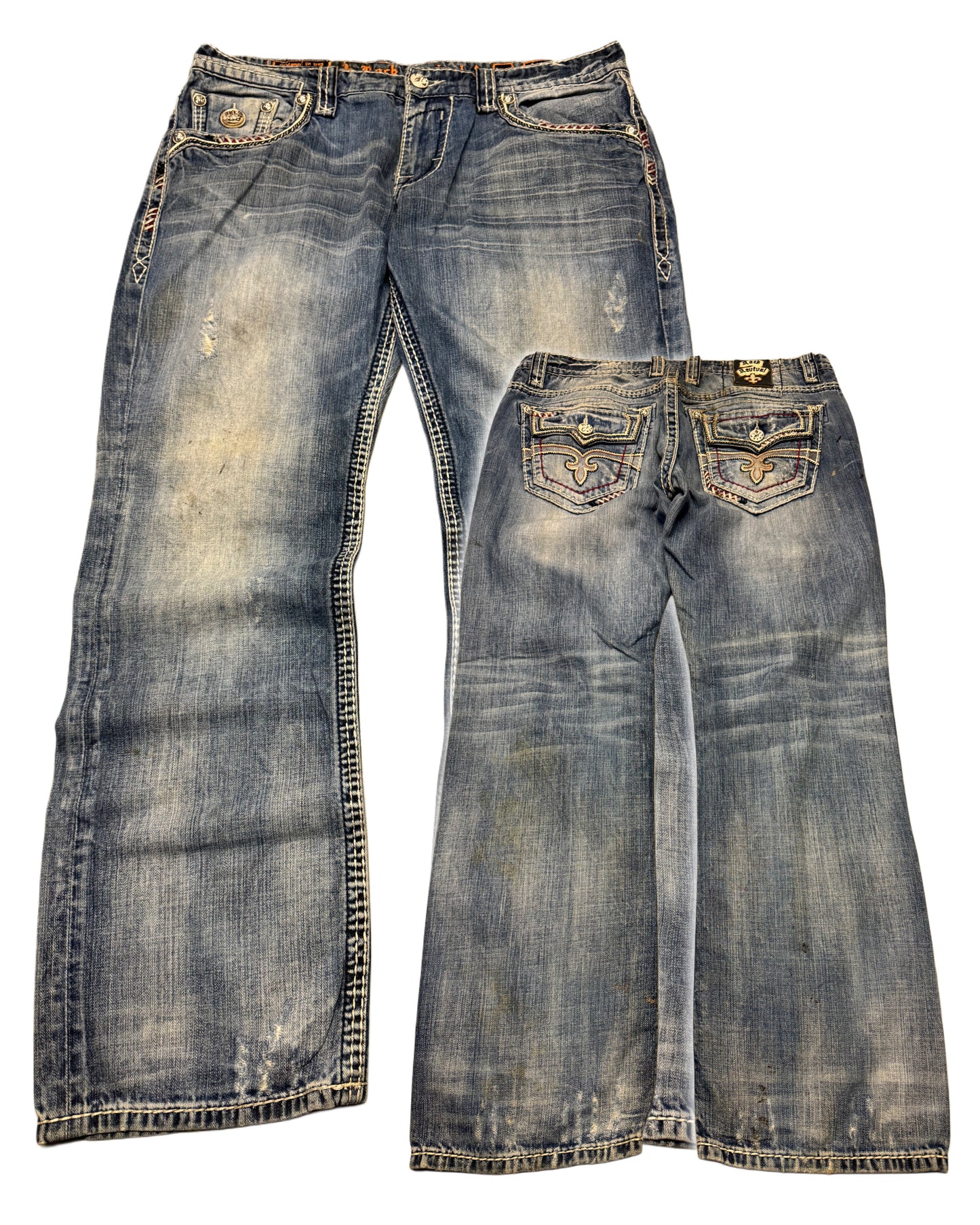 2000‘s Rock Revival Baggy Jeans *sehr selten 38x34