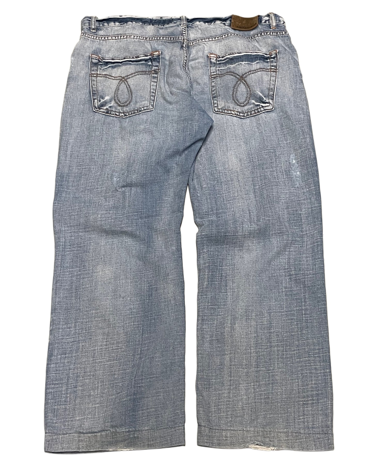 2000's Calvin Klein Baggy Jeans 34x29