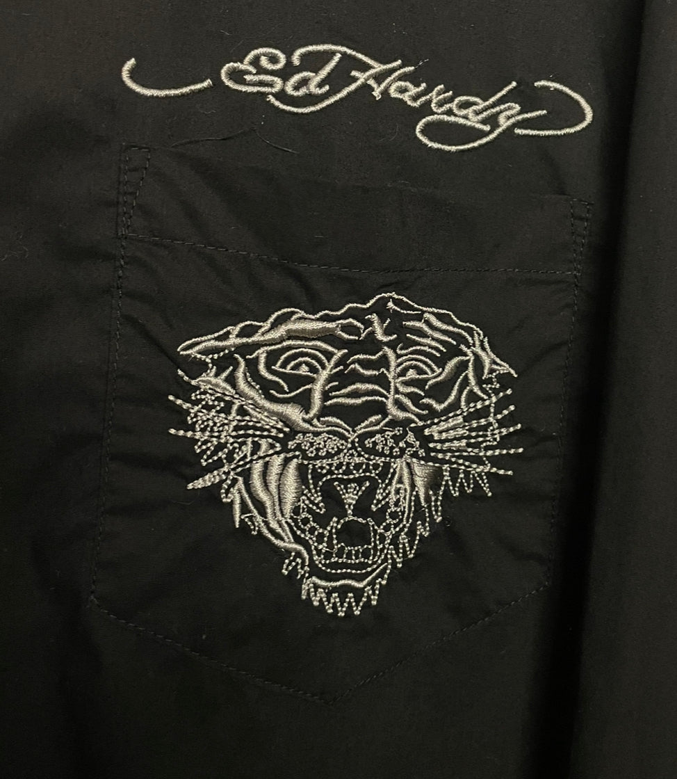 Y2K Ed Hardy Shirt (L)