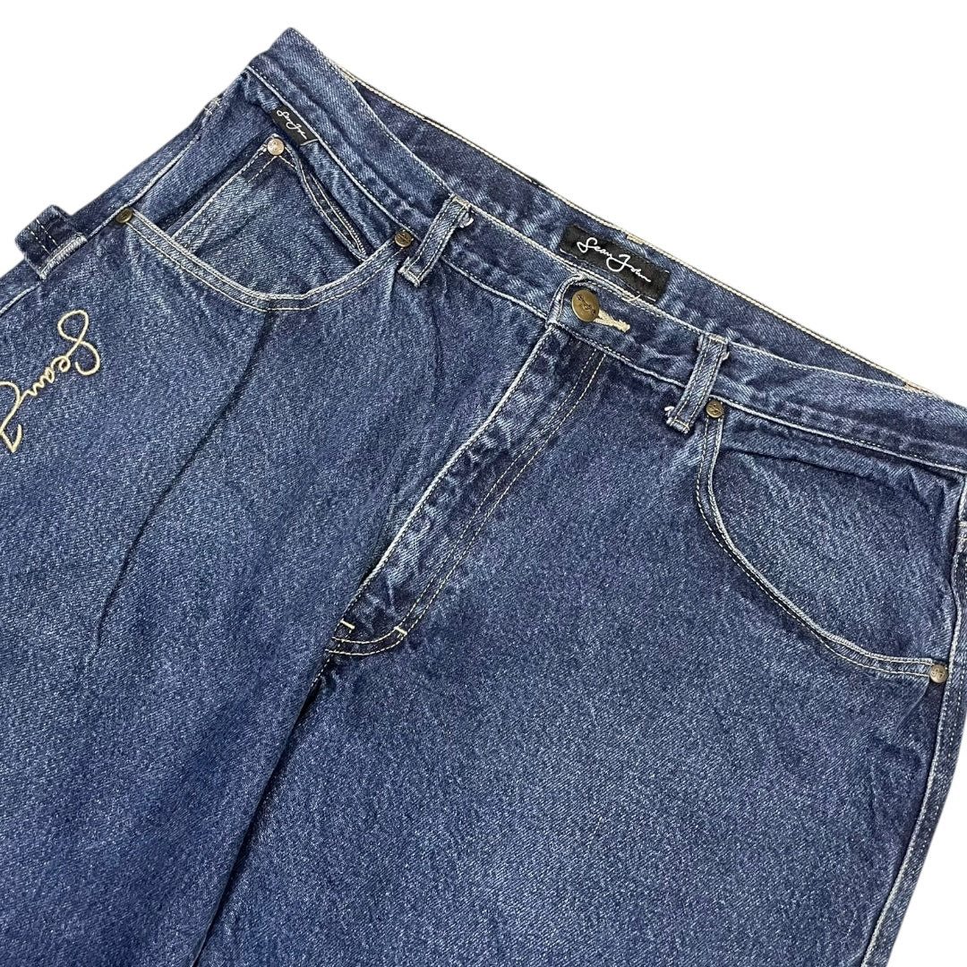 2000‘s Sean John Hip Hop Baggy Jeans Heavy Denim *rare 34x32