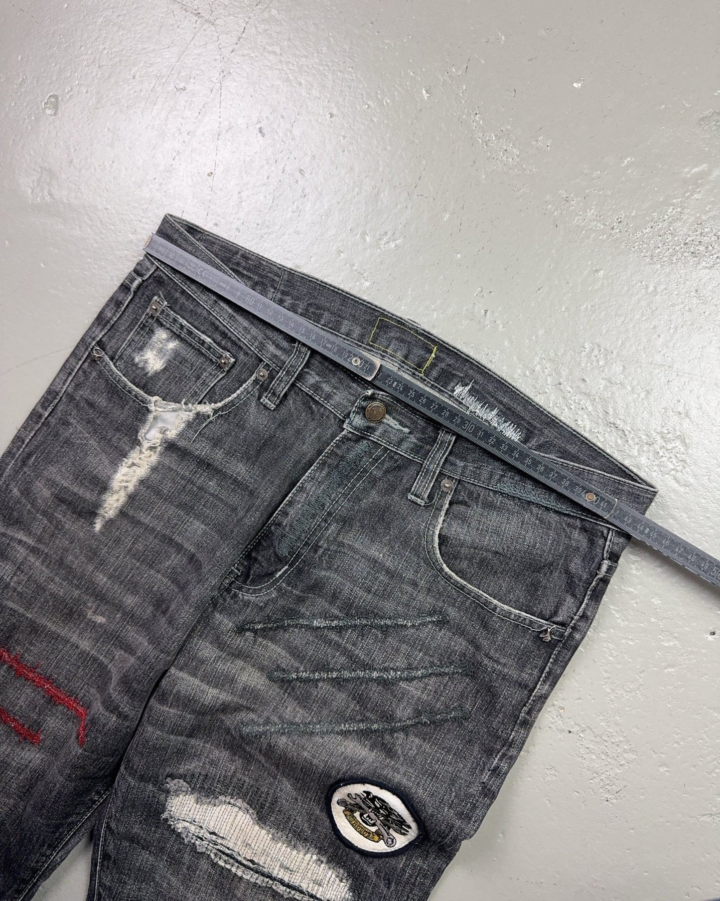 2000's Japanese Archive Straight Jeans *very rare 34x34 (L)