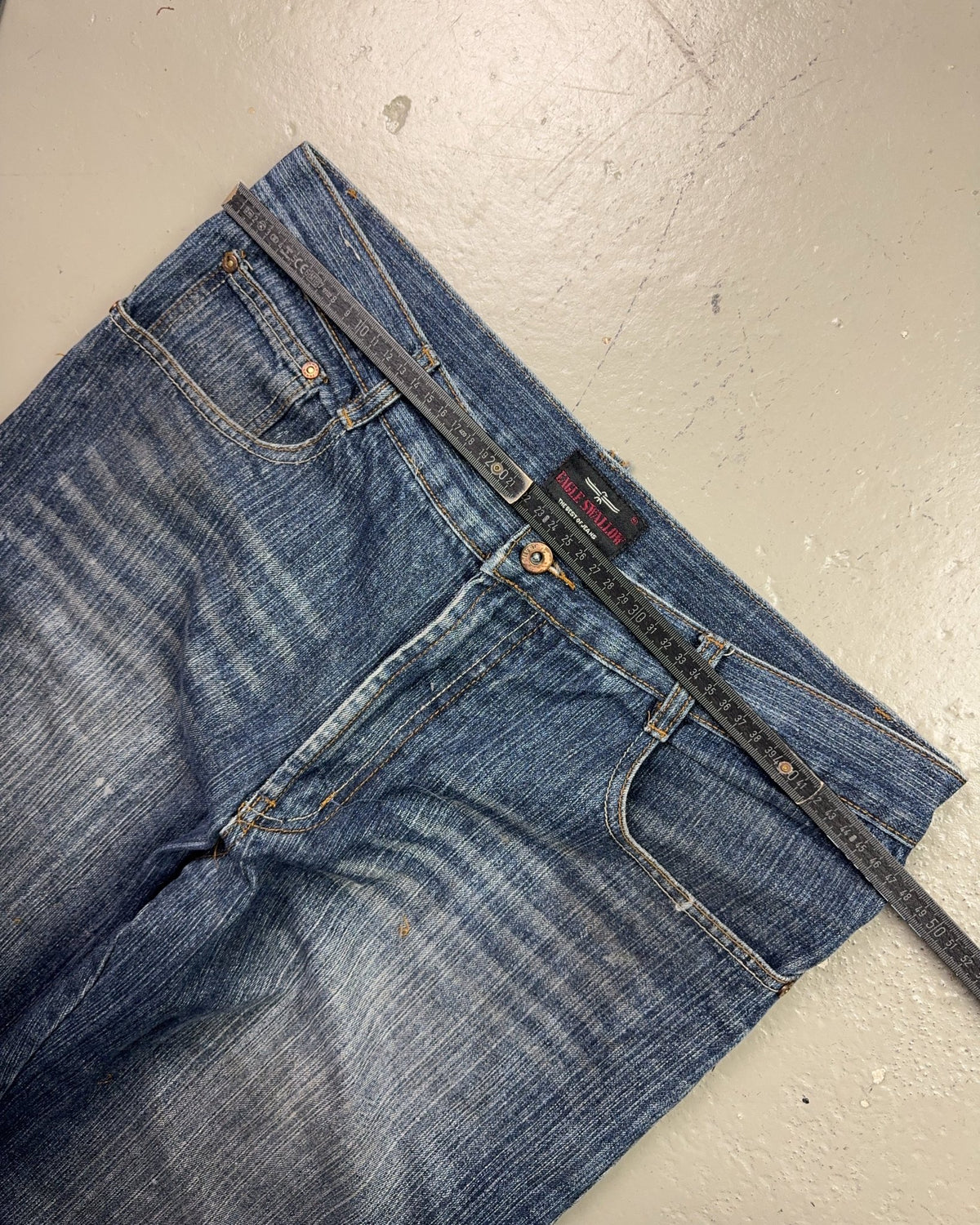 2000's Eagle Japanese Baggy Jeans *rare 36x34 (XL)