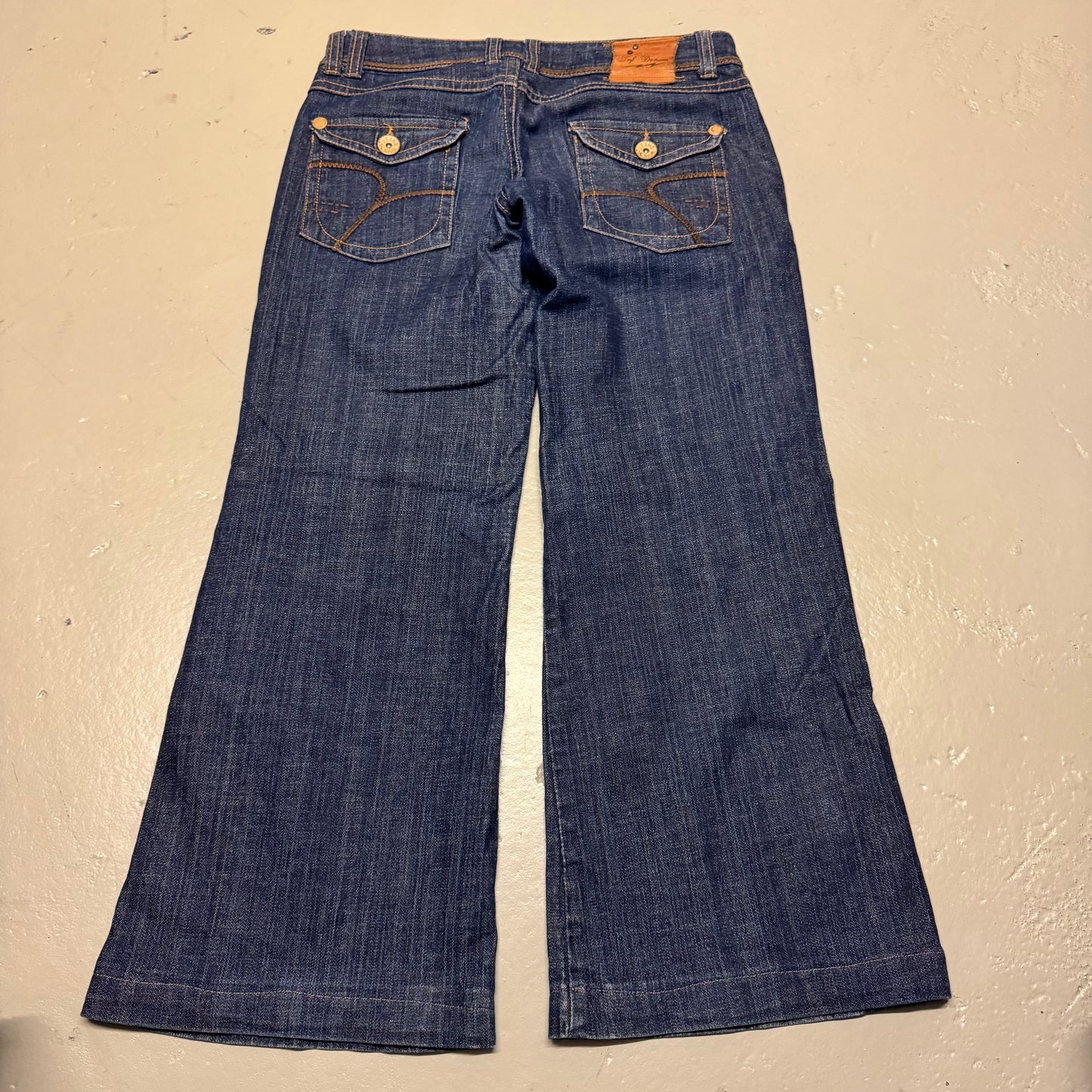 2000‘s Trf Denim Bootcut Low Waist Jeans Women‘s 32x28