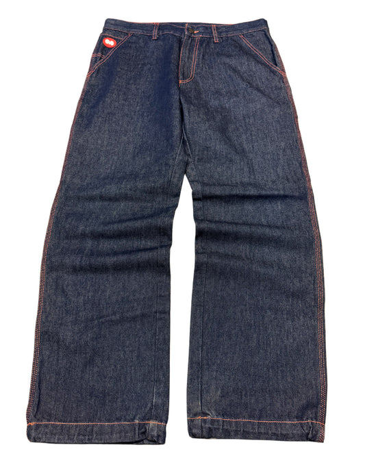 2000‘s Move Baggy Workwear Jeans made in Italy 34x30
