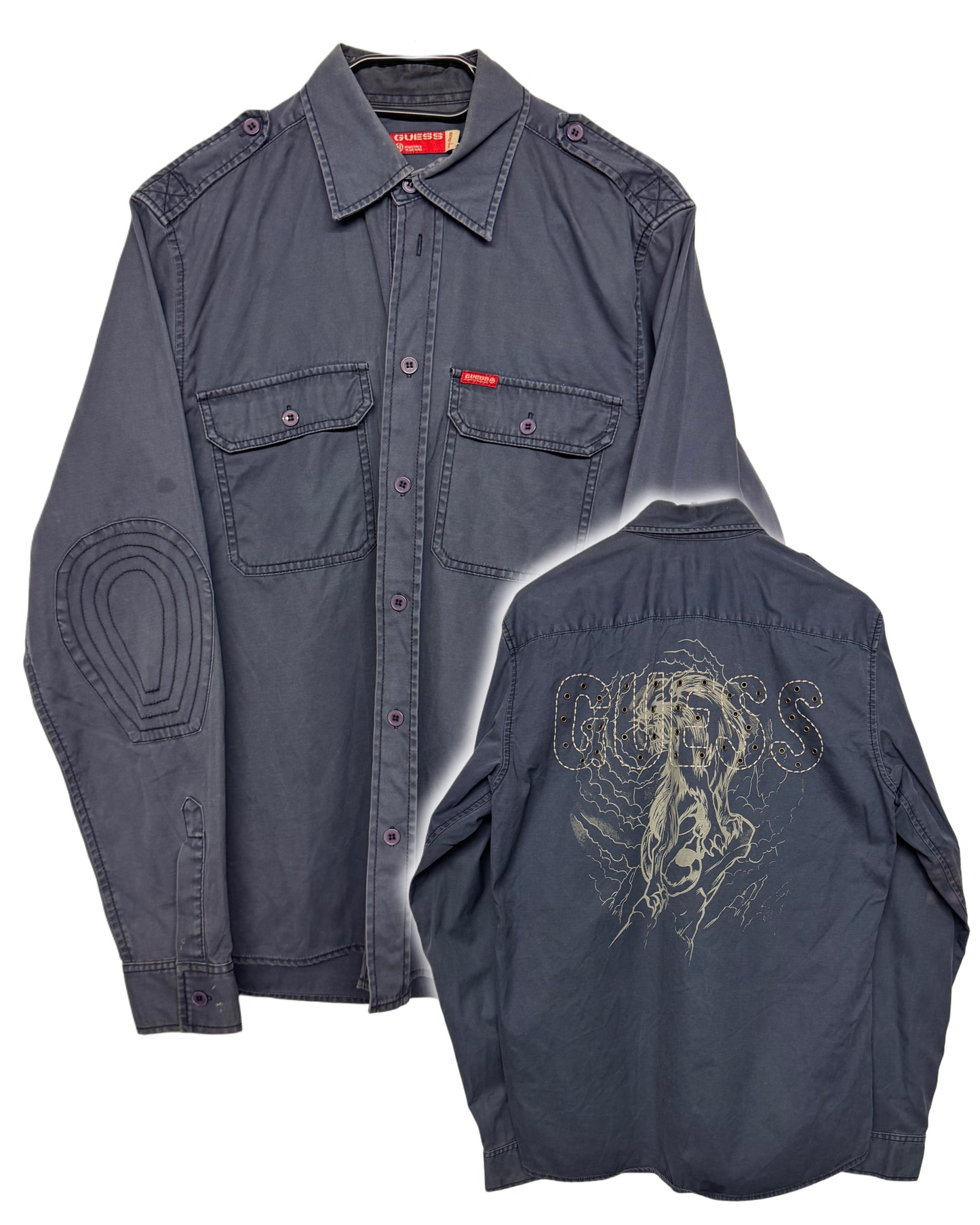 2000‘s Guess Button Up Longsleeve *rare (M)