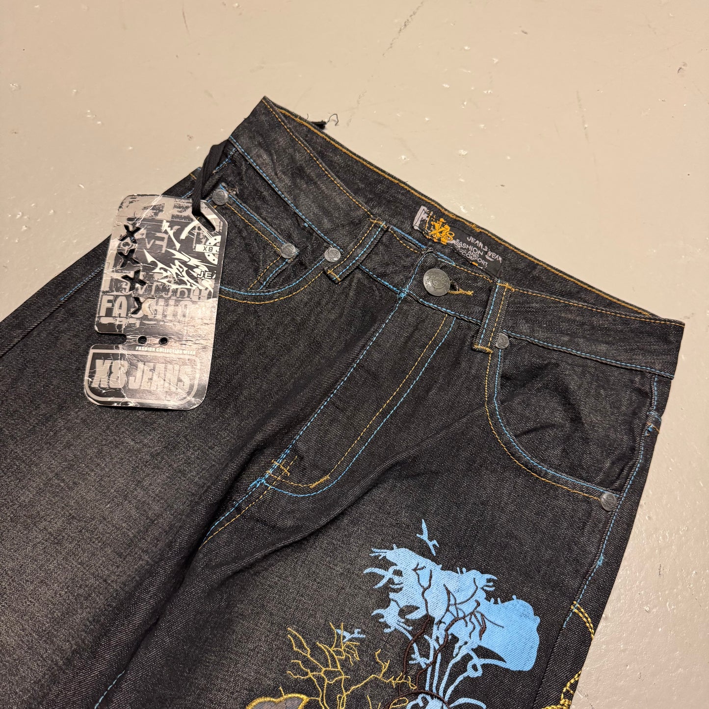2000‘s Deadstock 8X Baggy Jeans *rare 28x34