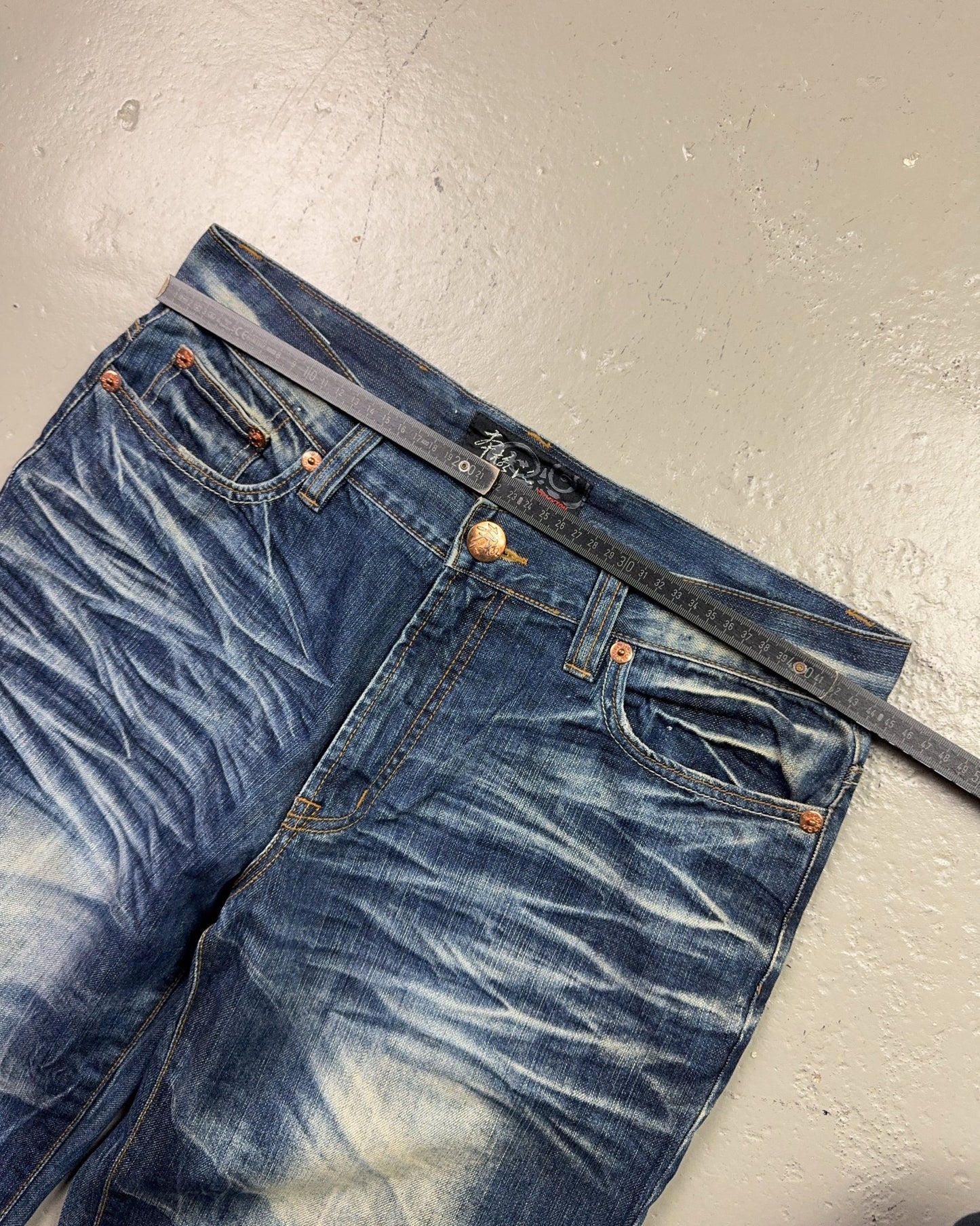 2000's Stockton Japanese Archive Straight/Baggy Jeans *very rare 34x34 (L)