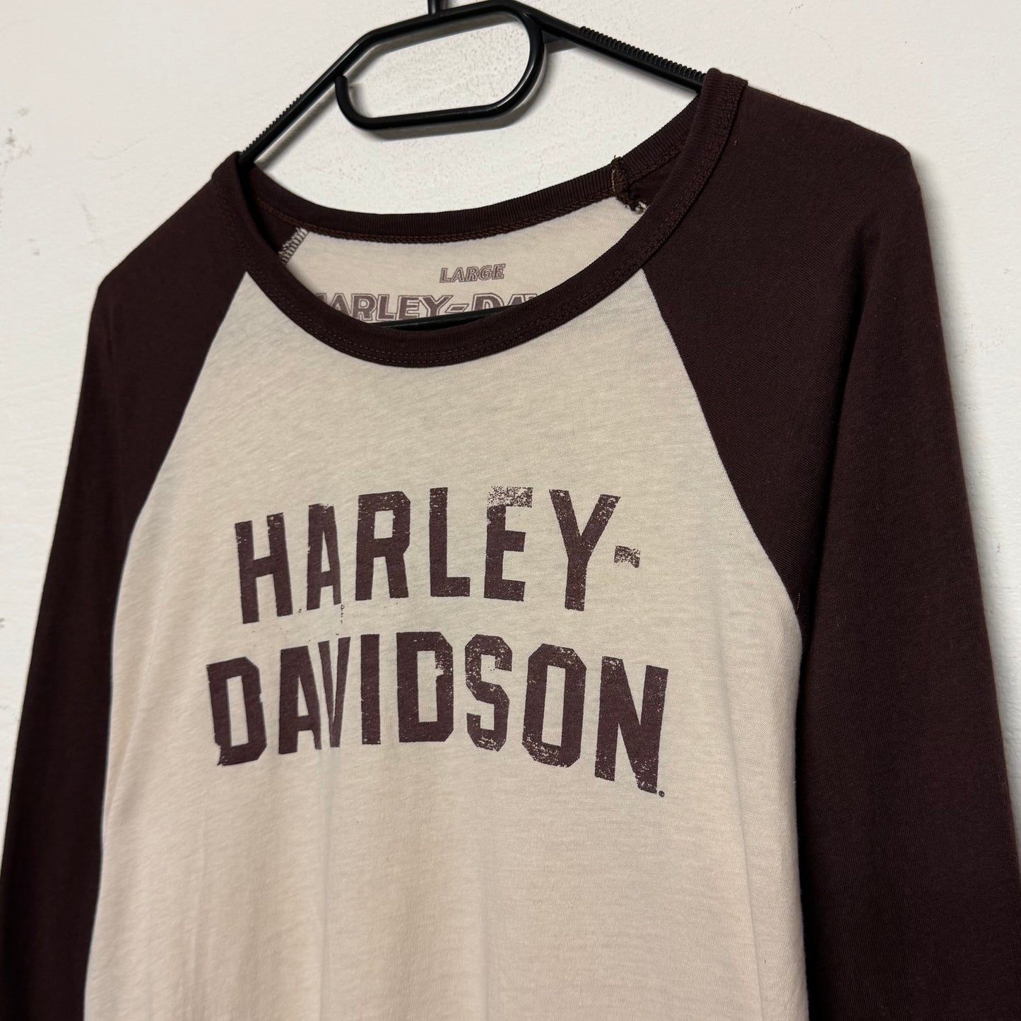 2000‘s Harley Davidson Barcelona Slim/Cropped Longsleeve *rare (M)