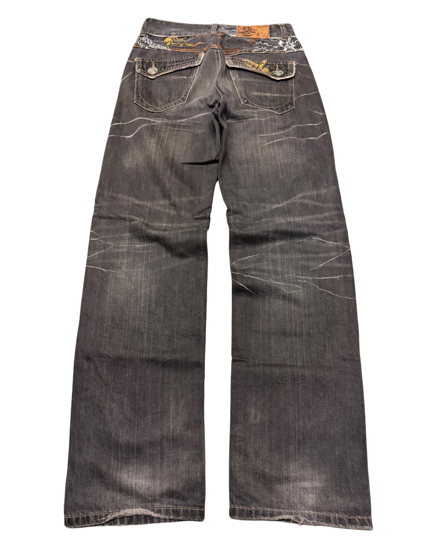 2000‘s Osaka Big Train Japanese Baggy Jeans *rare 28x32