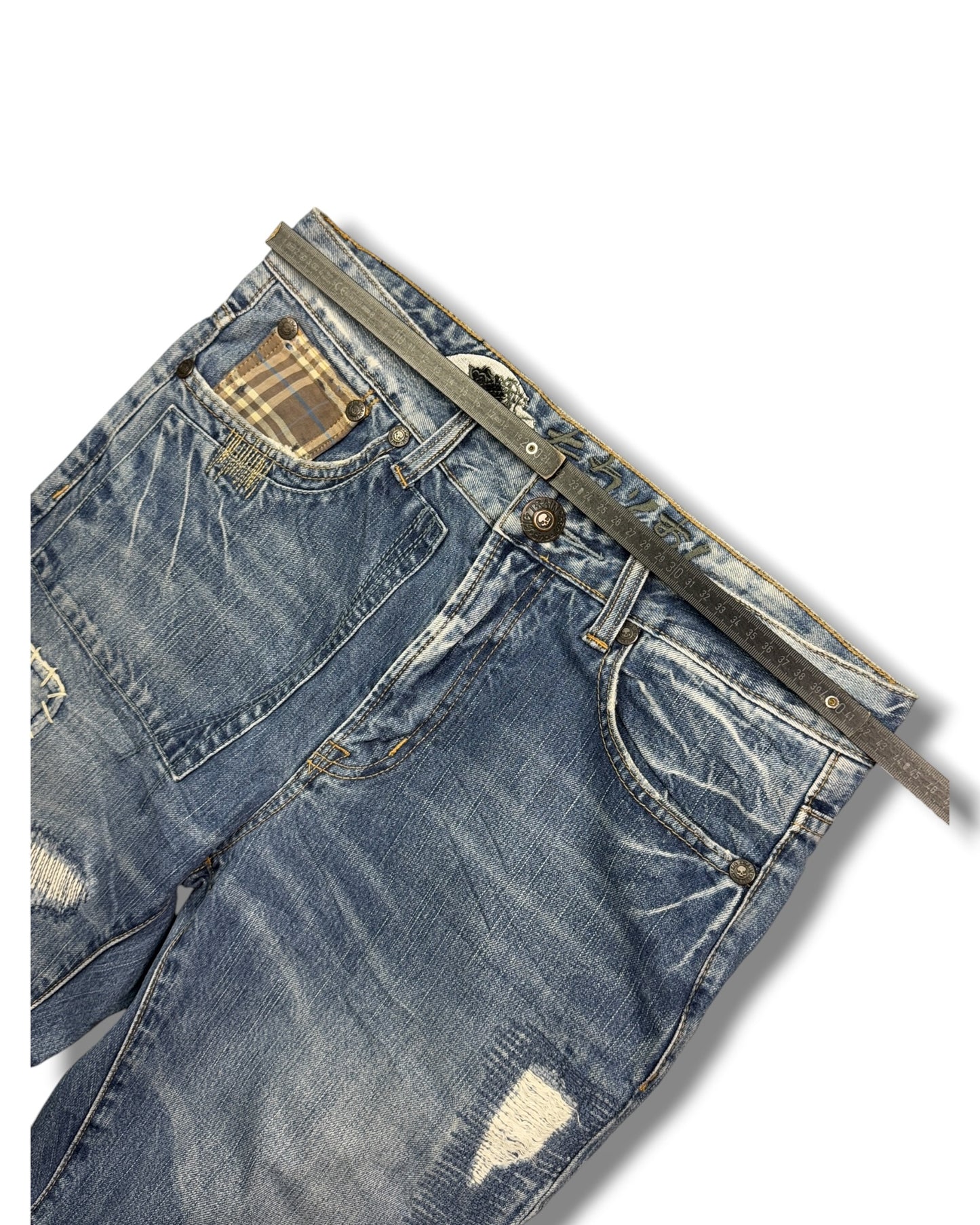 2000's Big Train Baggy Japanese Jeans *rare 32x34 (M)